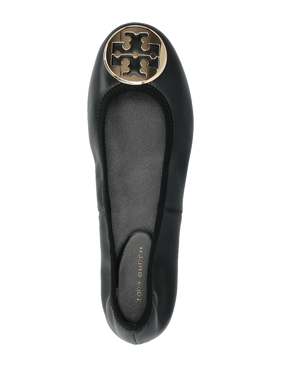 Tory Burch - REVA TRAVEL BALLET - erityistilaisuudet - perfect black , gold - 3