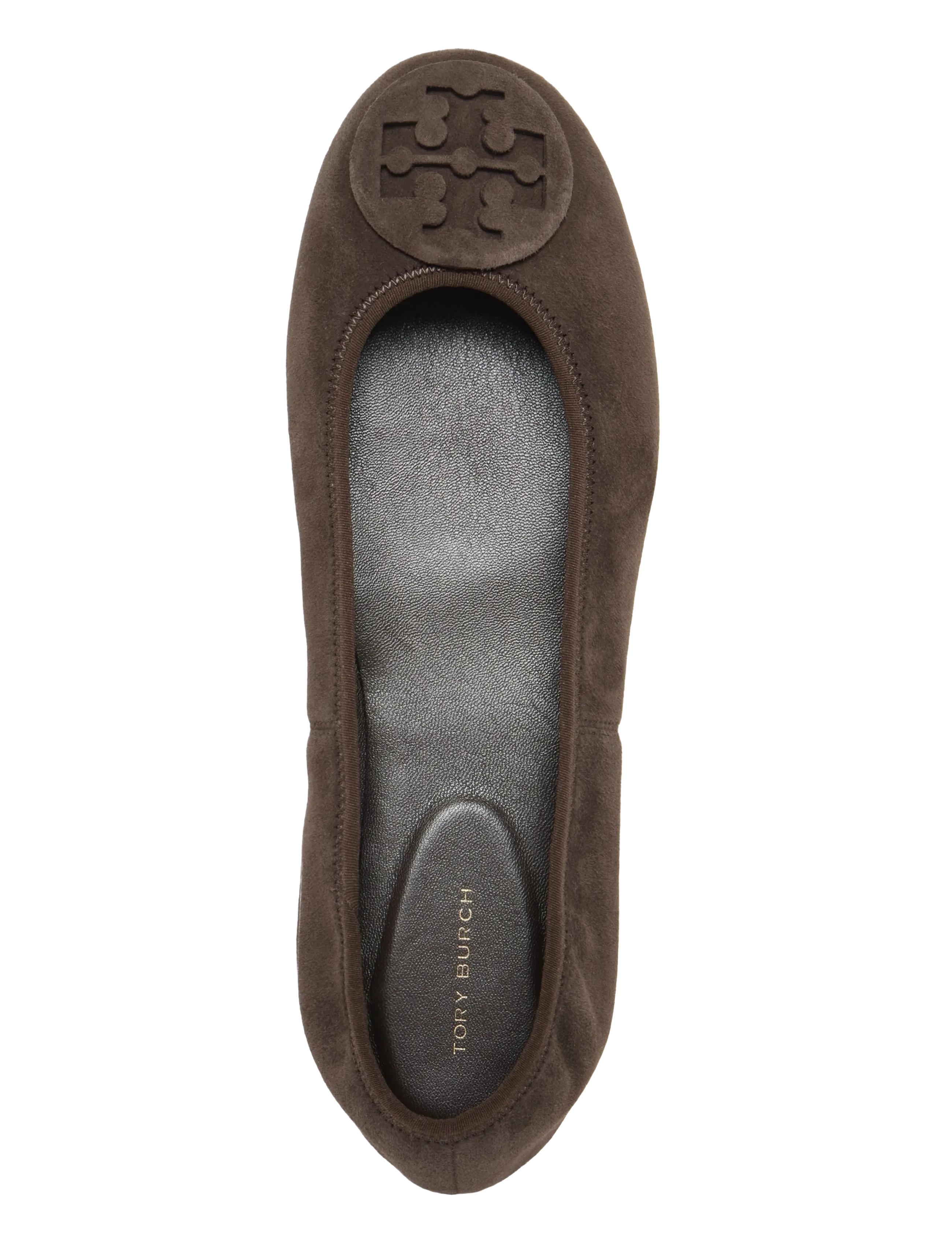 Tory Burch - REVA TRAVEL BALLET - erilised sündmused - dark cocoa / dark cocoa - 3