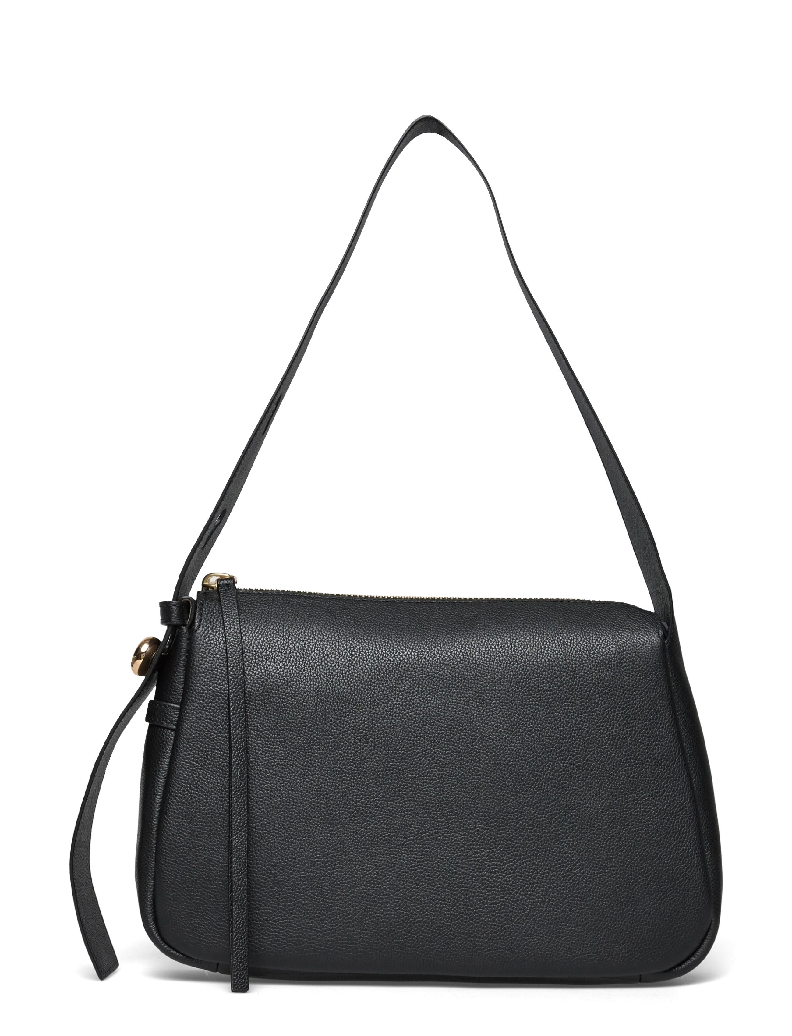 Tory Burch Romy Shoulder Bag, Kvinder, Skuldertaske, Sort, Str: ONE SIZE