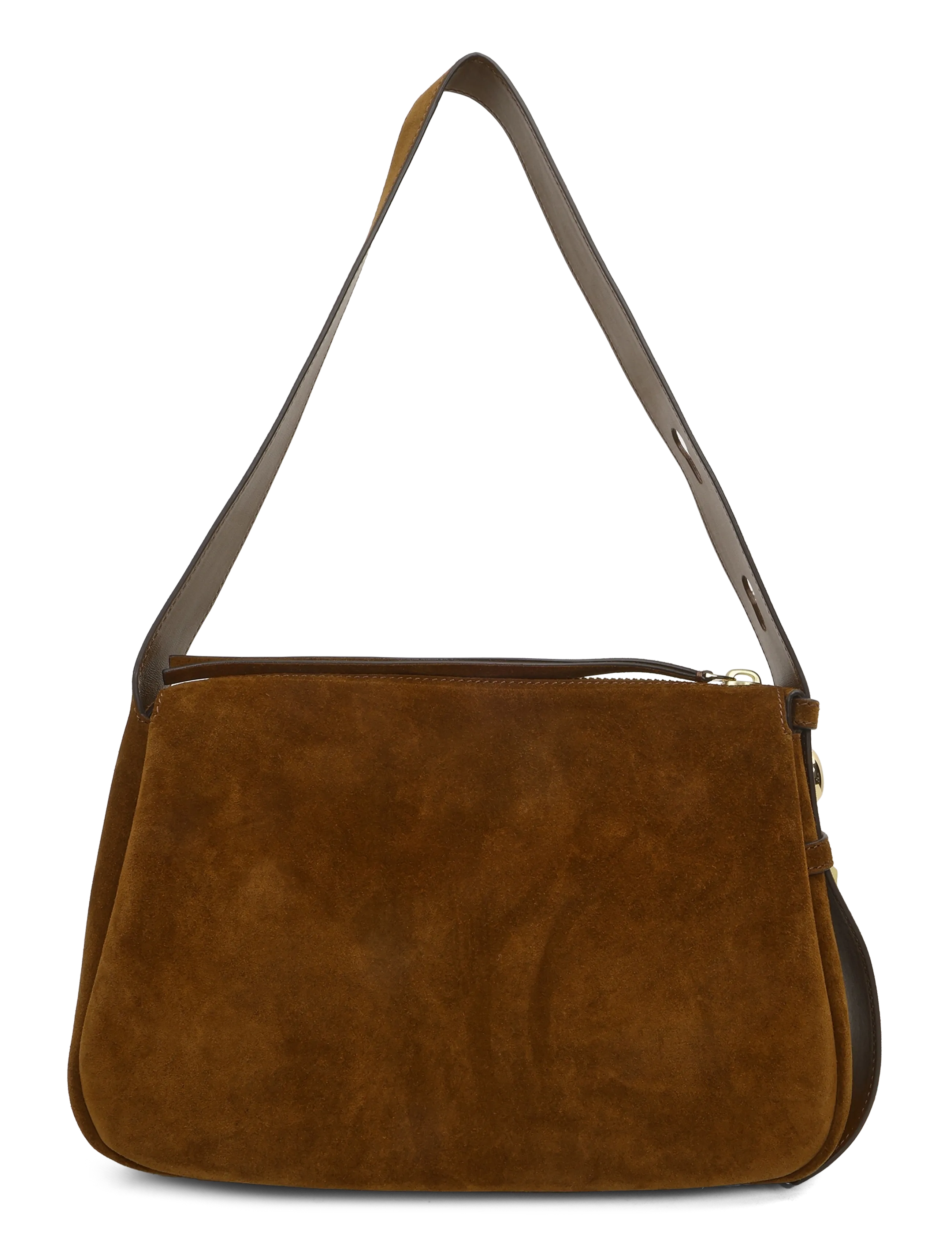 TORY BURCH Romy Wildleder Schulter Tasche Braun - One Size - Damen