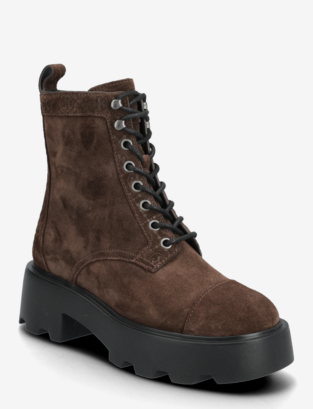 Tory Burch - T MONOGRAM LUG ANKLE BOOT 65MM - hohe absätze - cocoa - 0