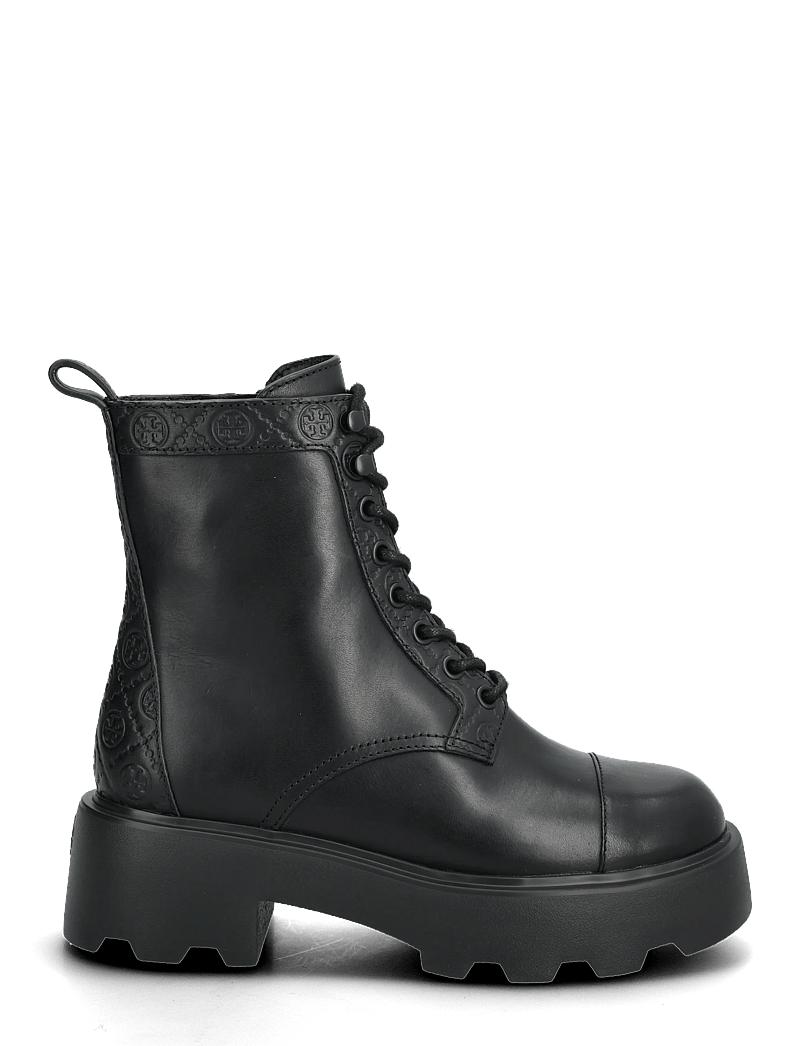 Tory Burch - T MONOGRAM LUG ANKLE BOOT 65MM - kontsaga poolsaapad - perfect black - 1