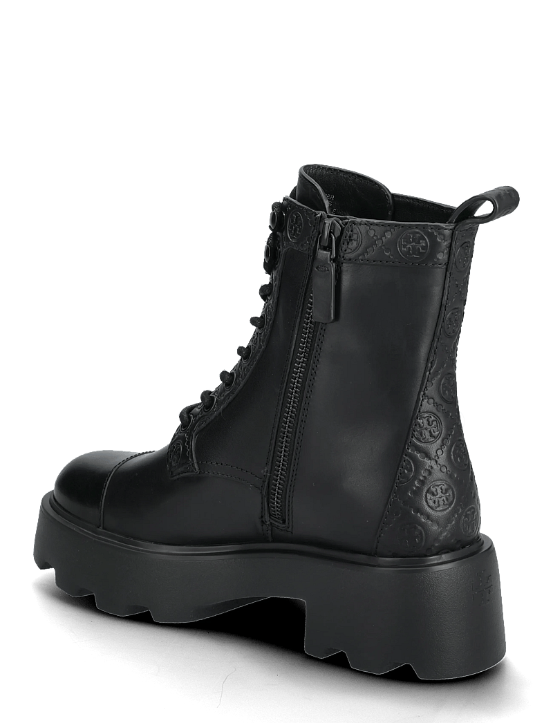 Tory Burch - T MONOGRAM LUG ANKLE BOOT 65MM - kontsaga poolsaapad - perfect black - 2