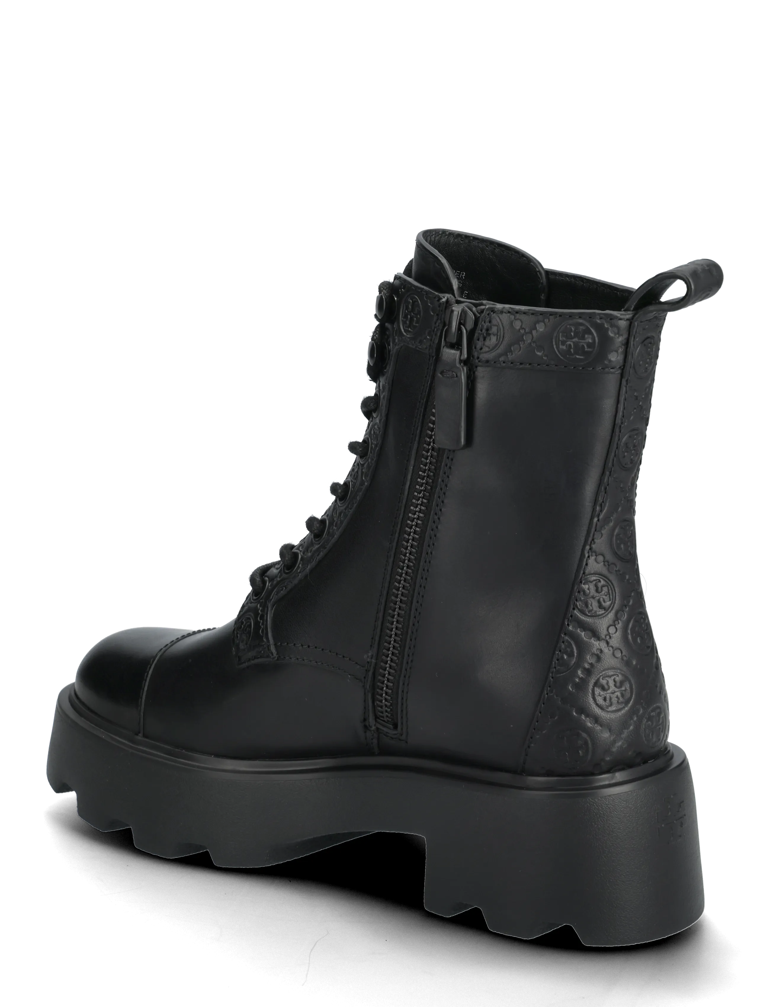 Tory Burch - T MONOGRAM LUG ANKLE BOOT 65MM - hohe absätze - perfect black - 2