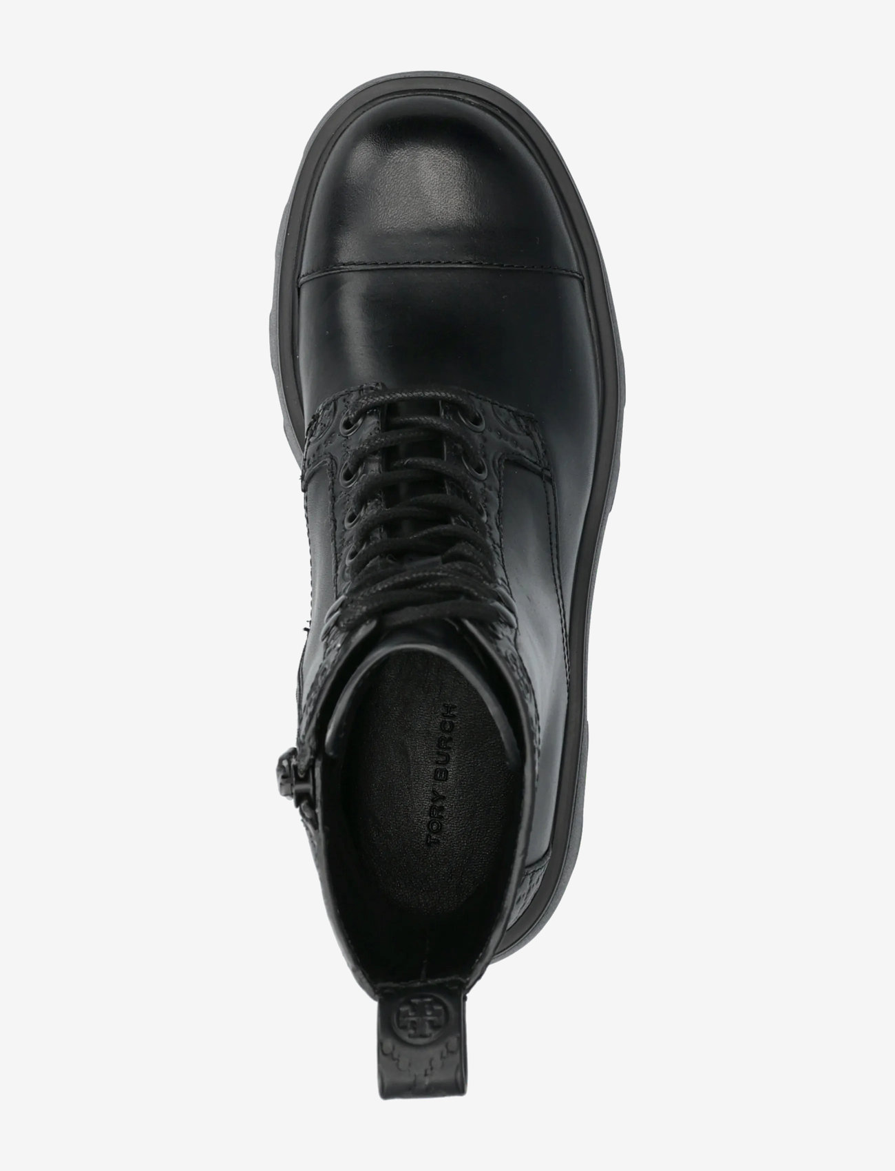 Tory Burch - T MONOGRAM LUG ANKLE BOOT 65MM - stövletter - perfect black - 3