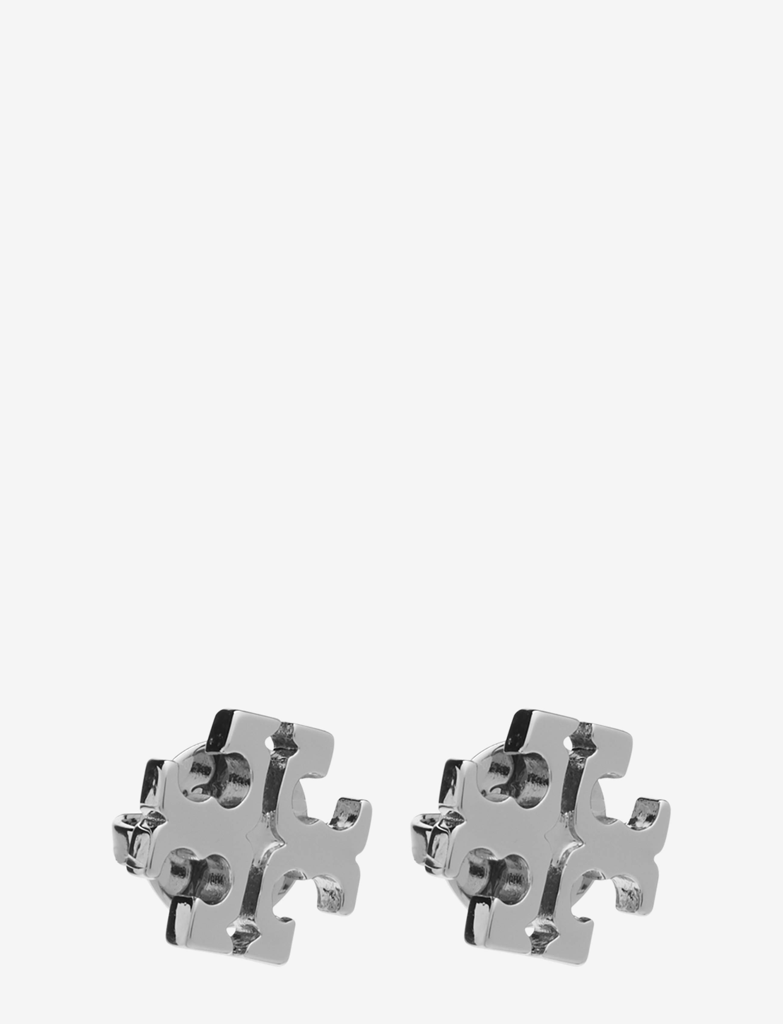 Tory Burch Icon Stud Earring, One Size, Silver, Øreringe > Ørestikker, Dame