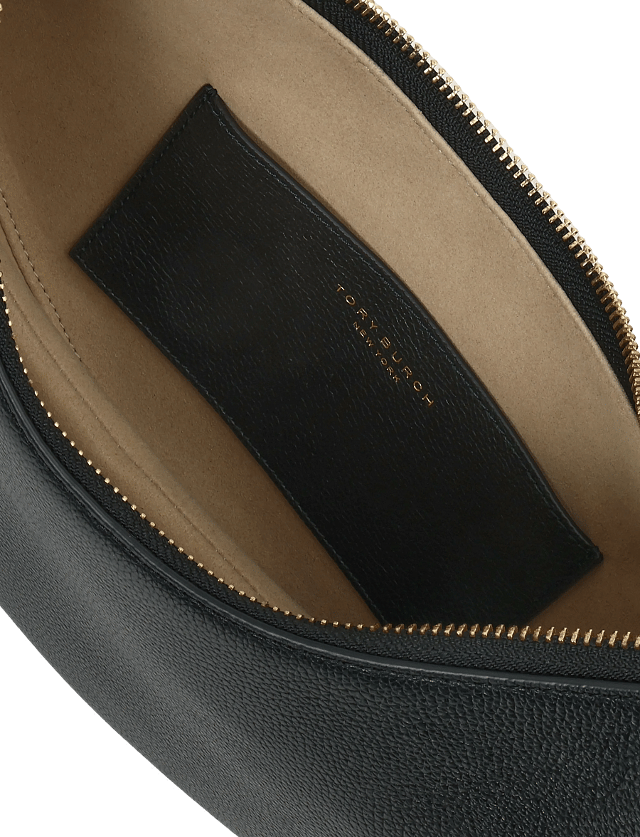 Tory Burch - Romy Half Moon Bag - black - 3