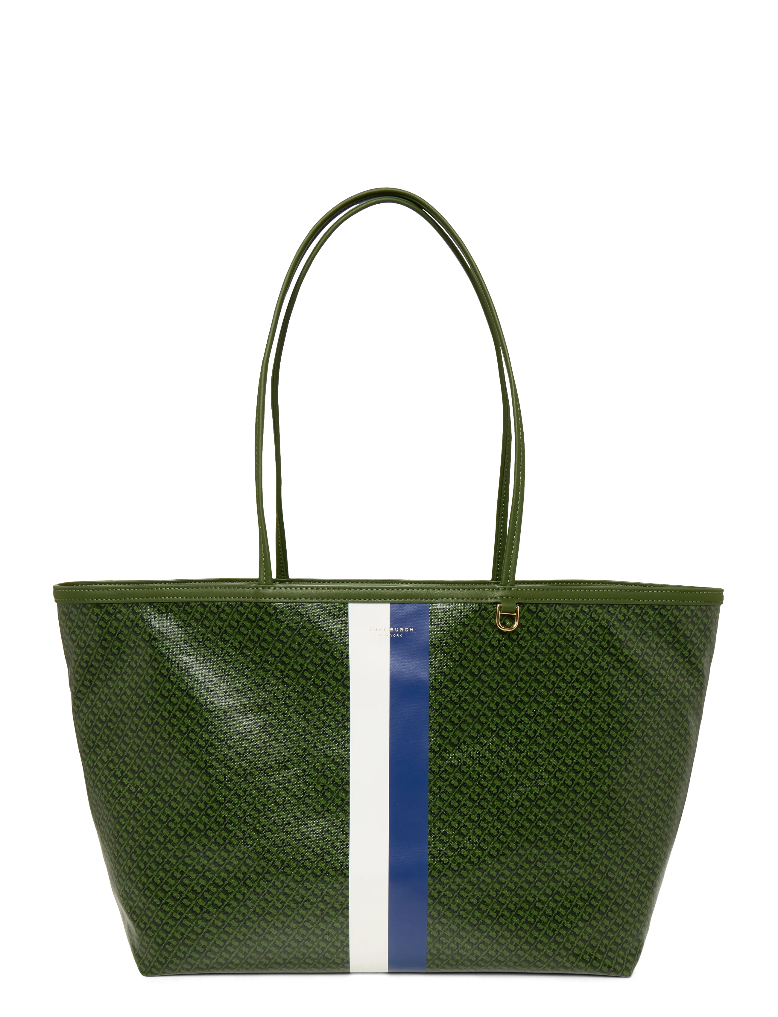 Tory Burch The Racer Tote, One Size, Green, Designere > Totes, Dame