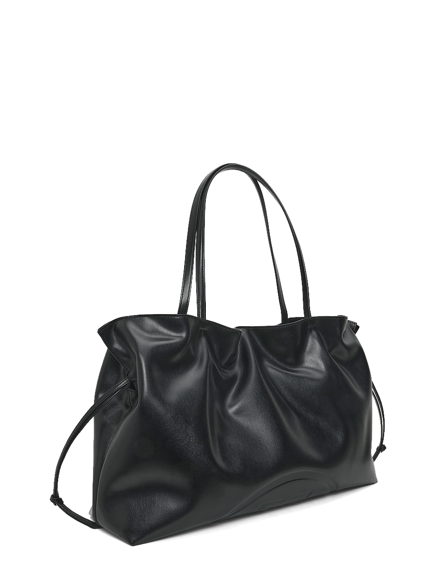 Tory Burch - Ella Recycled Drawstring Tote - black - 2