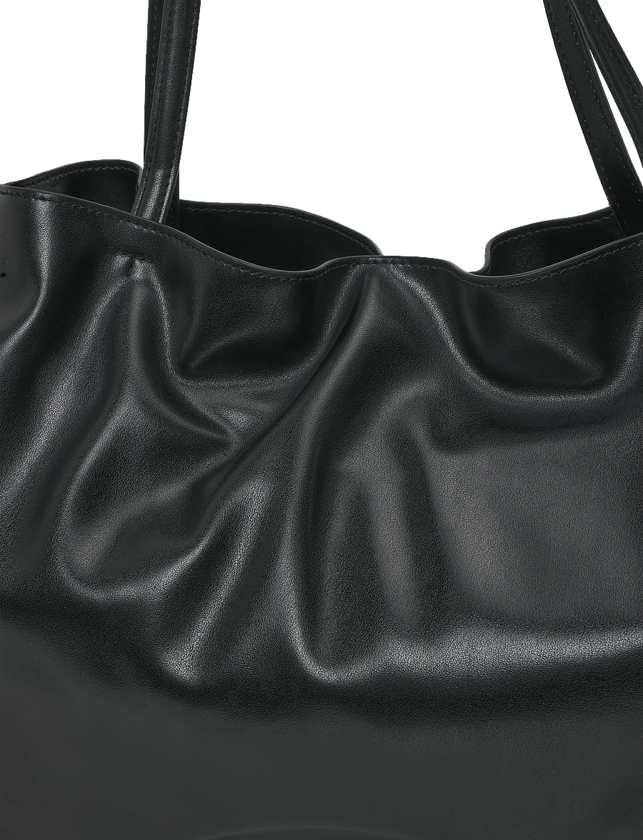 Tory Burch - Ella Recycled Drawstring Tote - black - 3