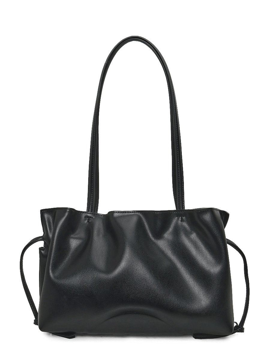 Tory Burch - Ella Recycled Drawstring Small Tote - black - 1