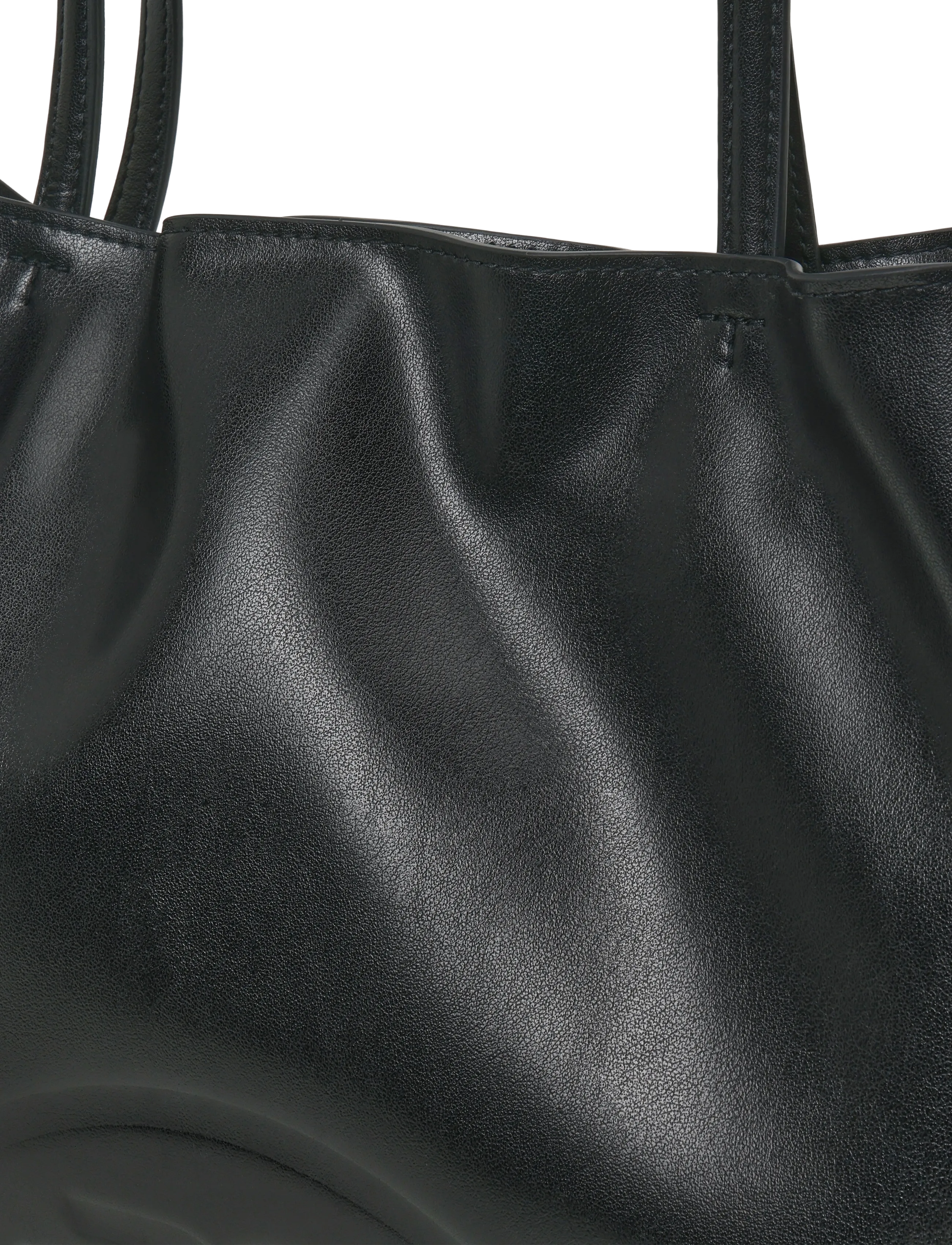 Tory Burch - Ella Recycled Drawstring Small Tote - black - 2