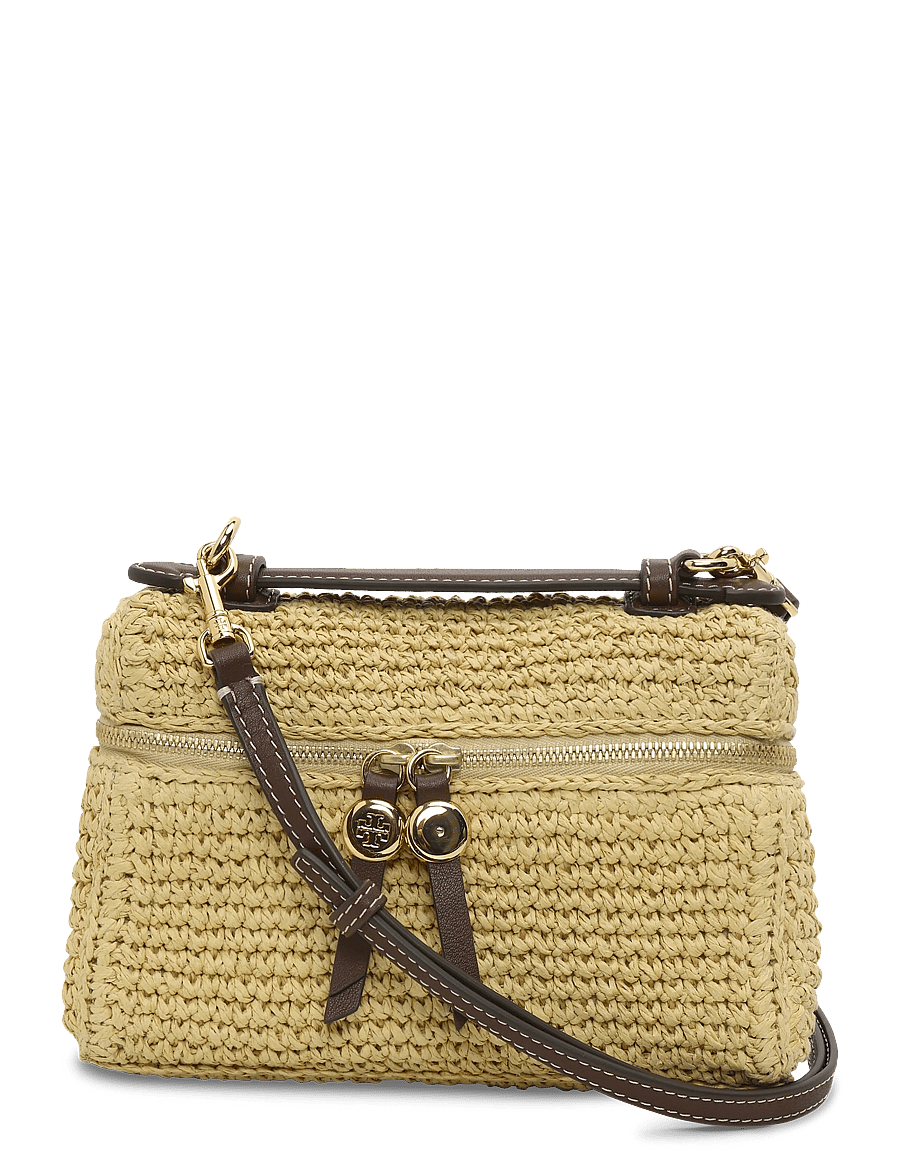 Tory Burch - Romy Straw Slim Top Handle - natural - 0