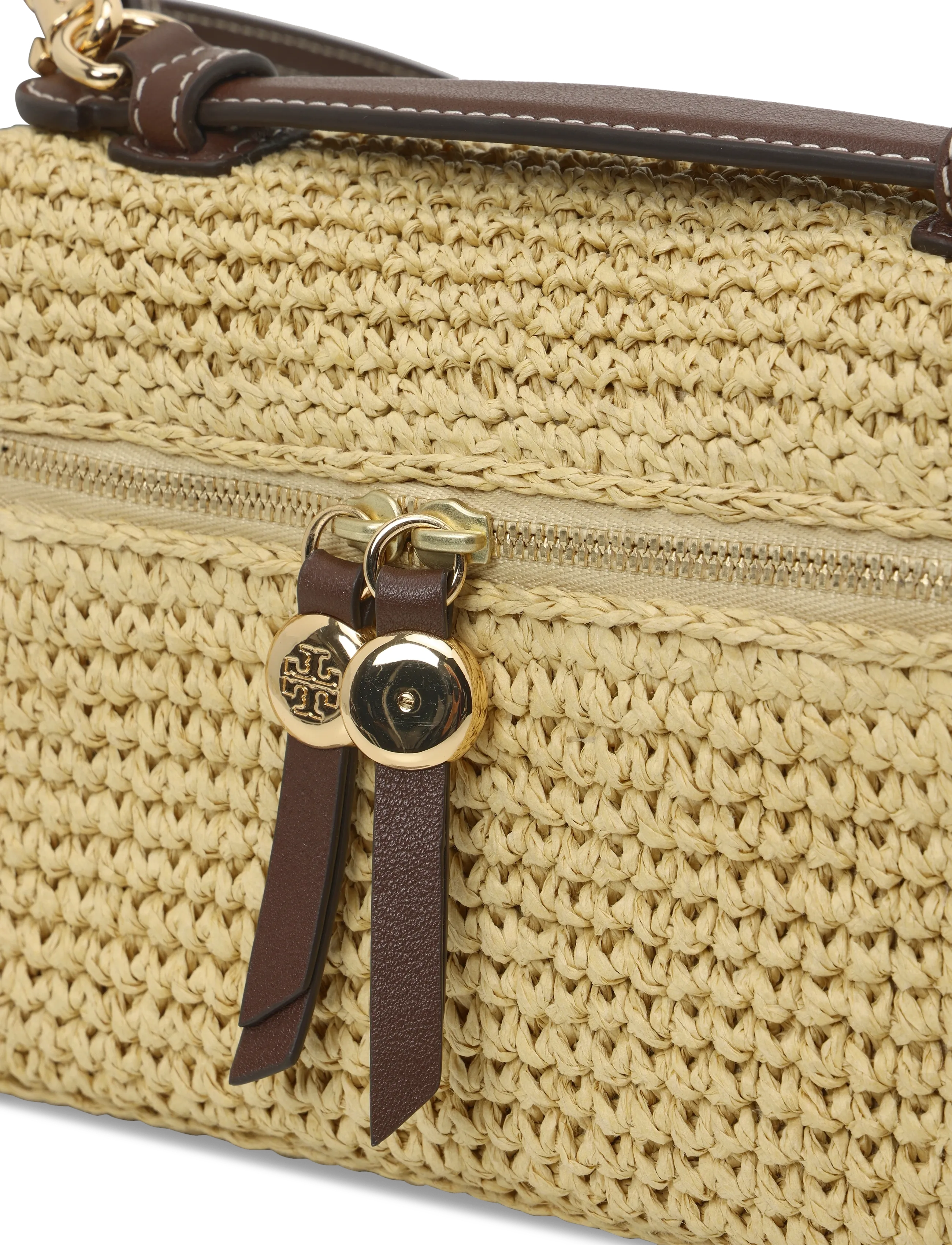 Tory Burch - Romy Straw Slim Top Handle - natural - 2