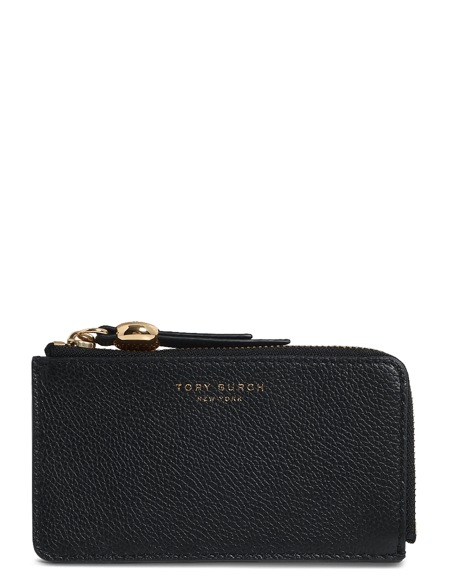 Tory Burch - Romy Zip Card Case - kaarditaskud - black - 0