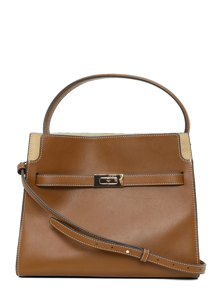 Tory Burch - Lee Radziwill Small Double Bag - aged tan - 0