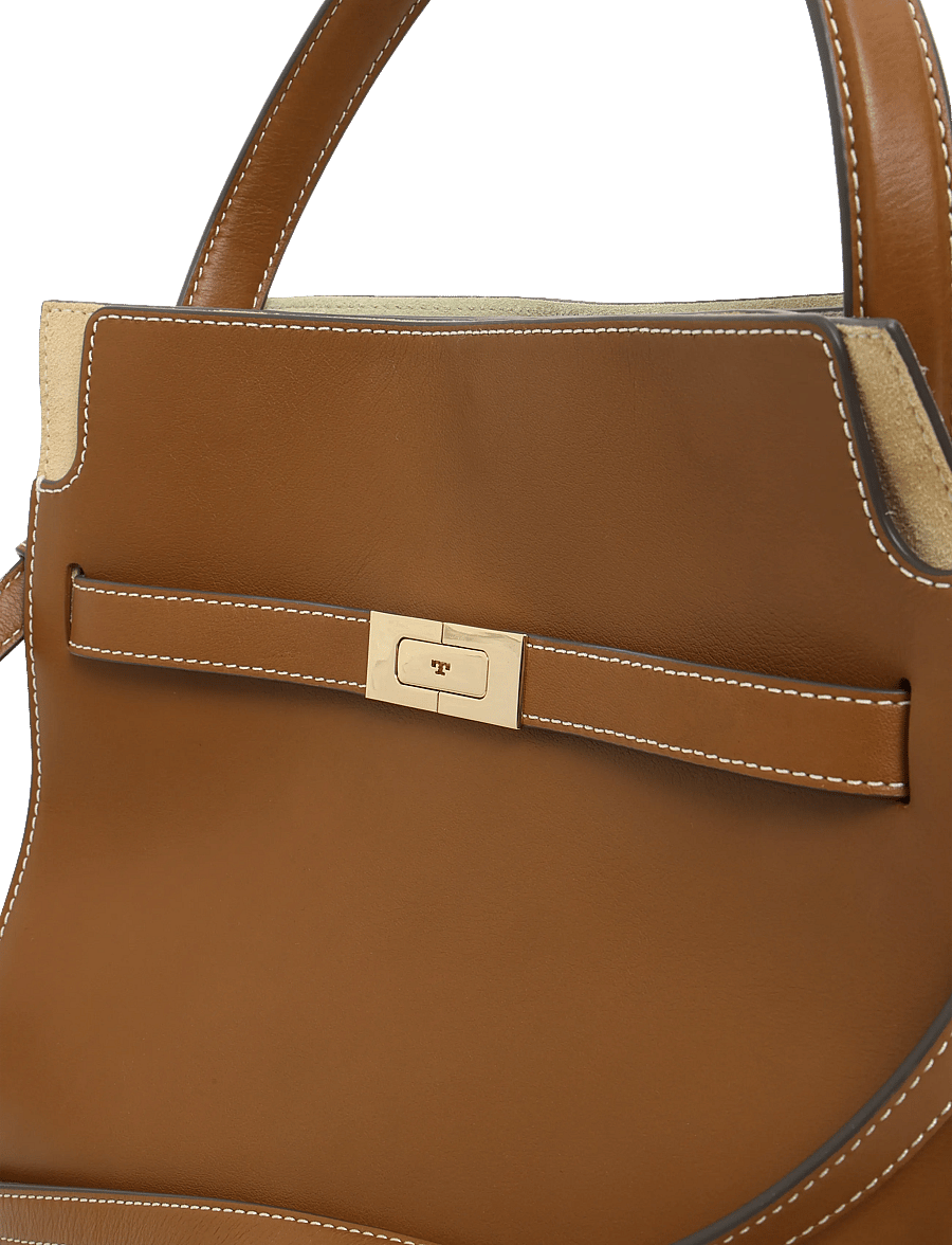 Tory Burch - Lee Radziwill Small Double Bag - aged tan - 2