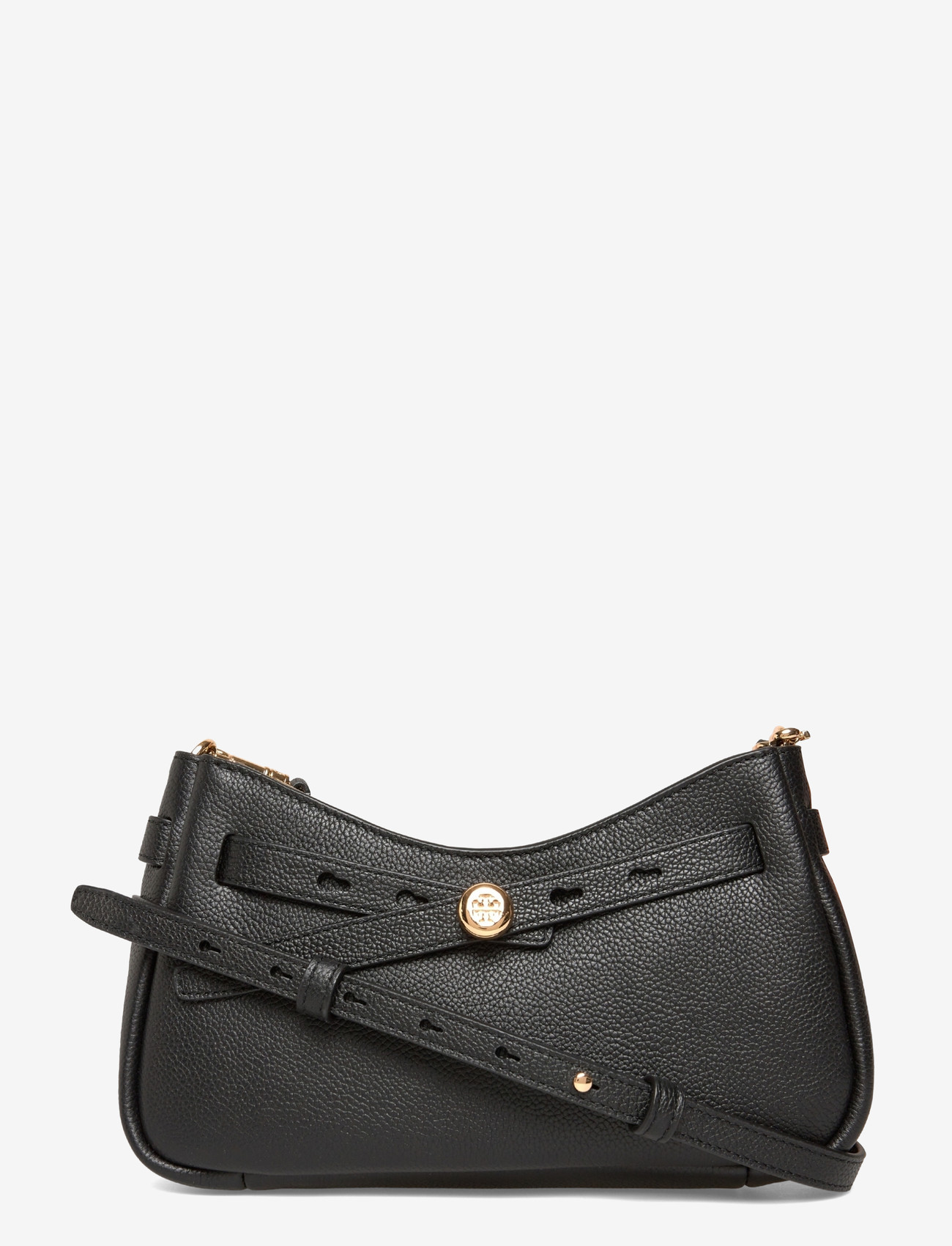 Tory Burch - Romy Zip Top Crossbody - crossbody bags - black - 0