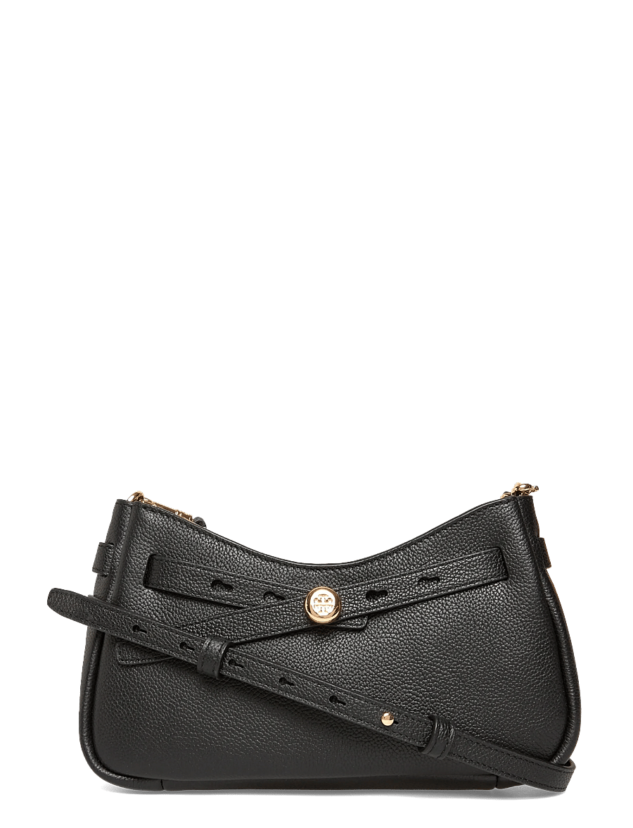 Tory Burch - Romy Zip Top Crossbody - crossbody bags - black - 0