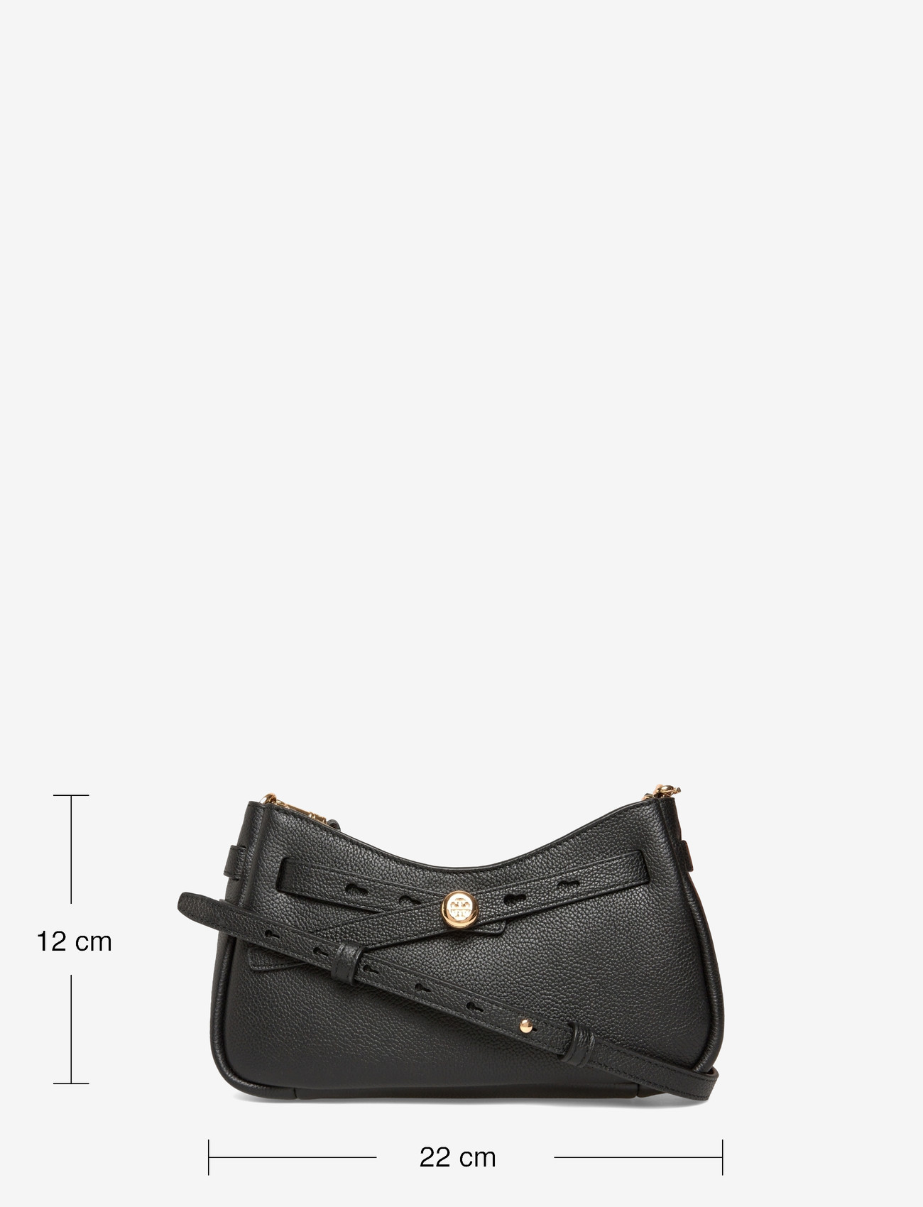 Tory Burch - Romy Zip Top Crossbody - crossbody bags - black - 3