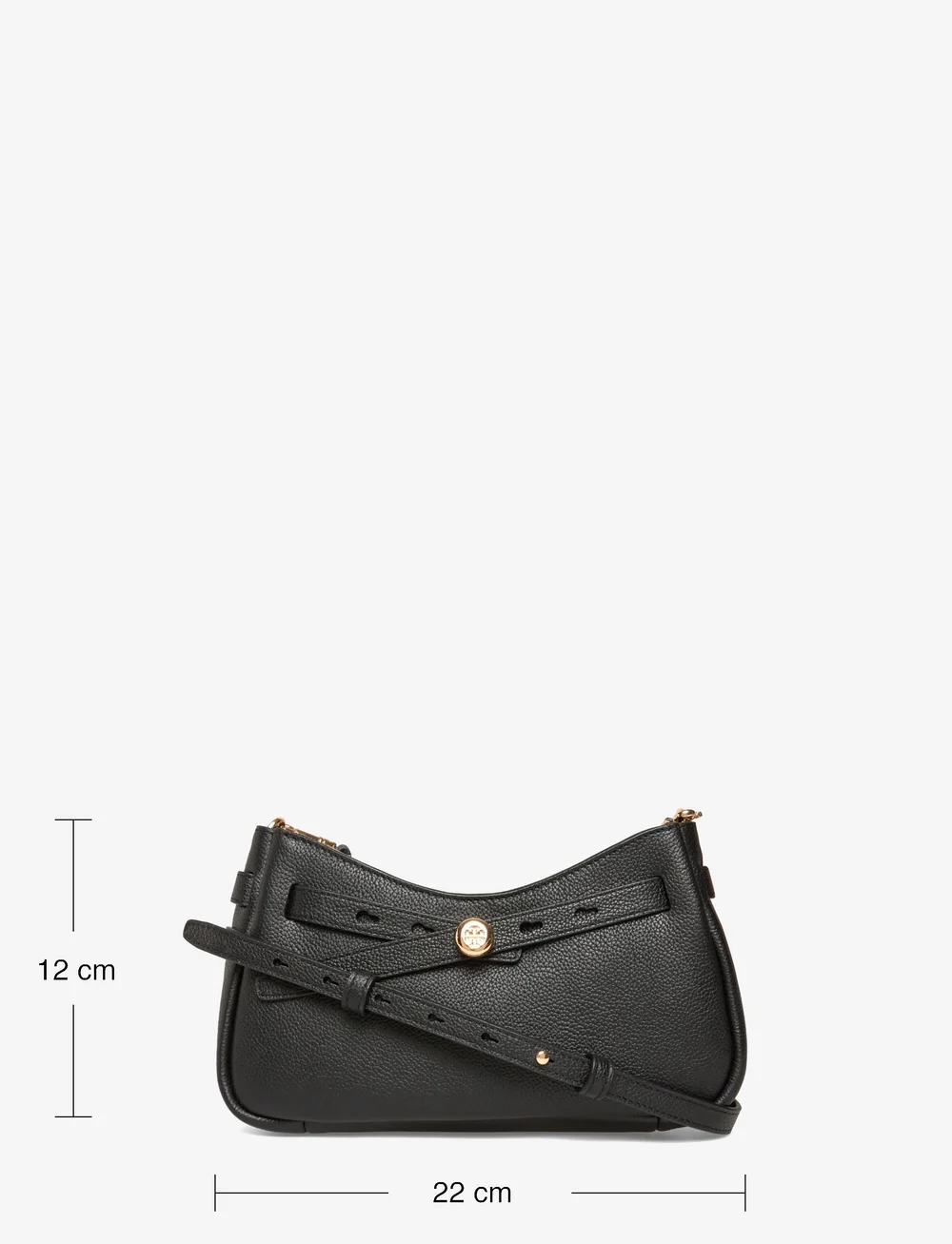 Tory Burch - Romy Zip Top Crossbody - crossbody bags - black - 3