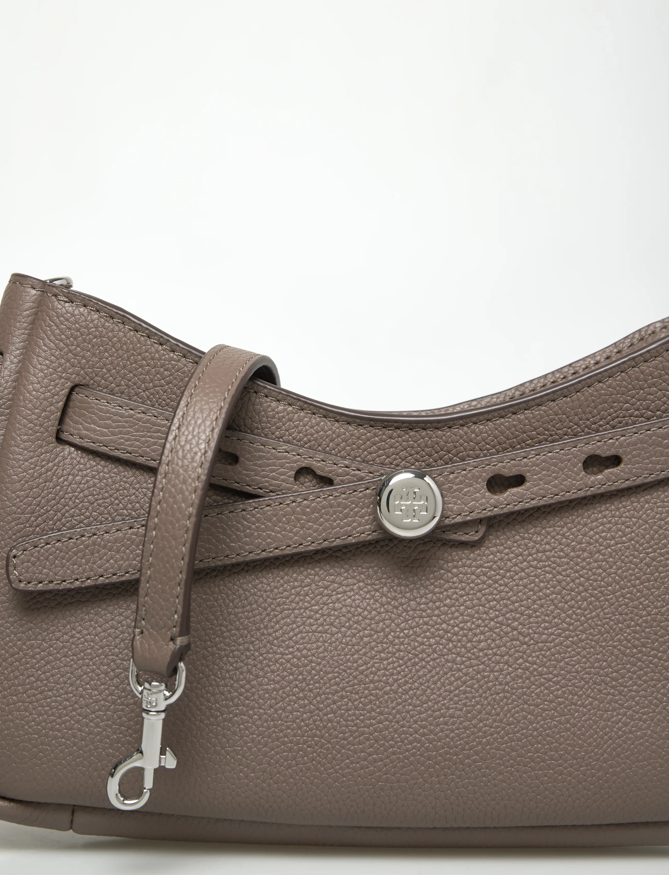 Tory Burch - Romy Zip Top Crossbody - crossbody kotid - wild mushroom - 5