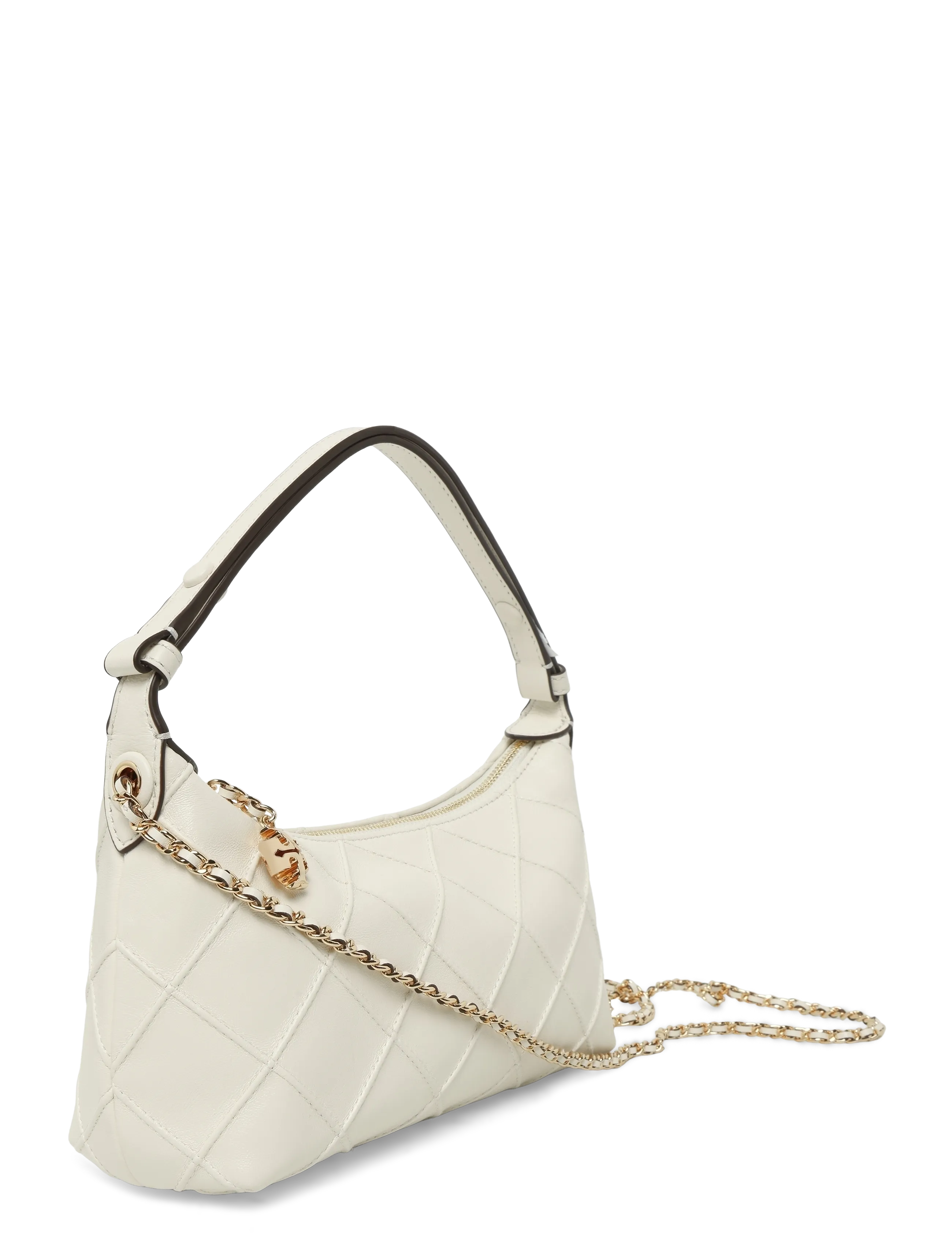 Tory Burch - Fleming Pochette - hverdags stil - light cream - 2