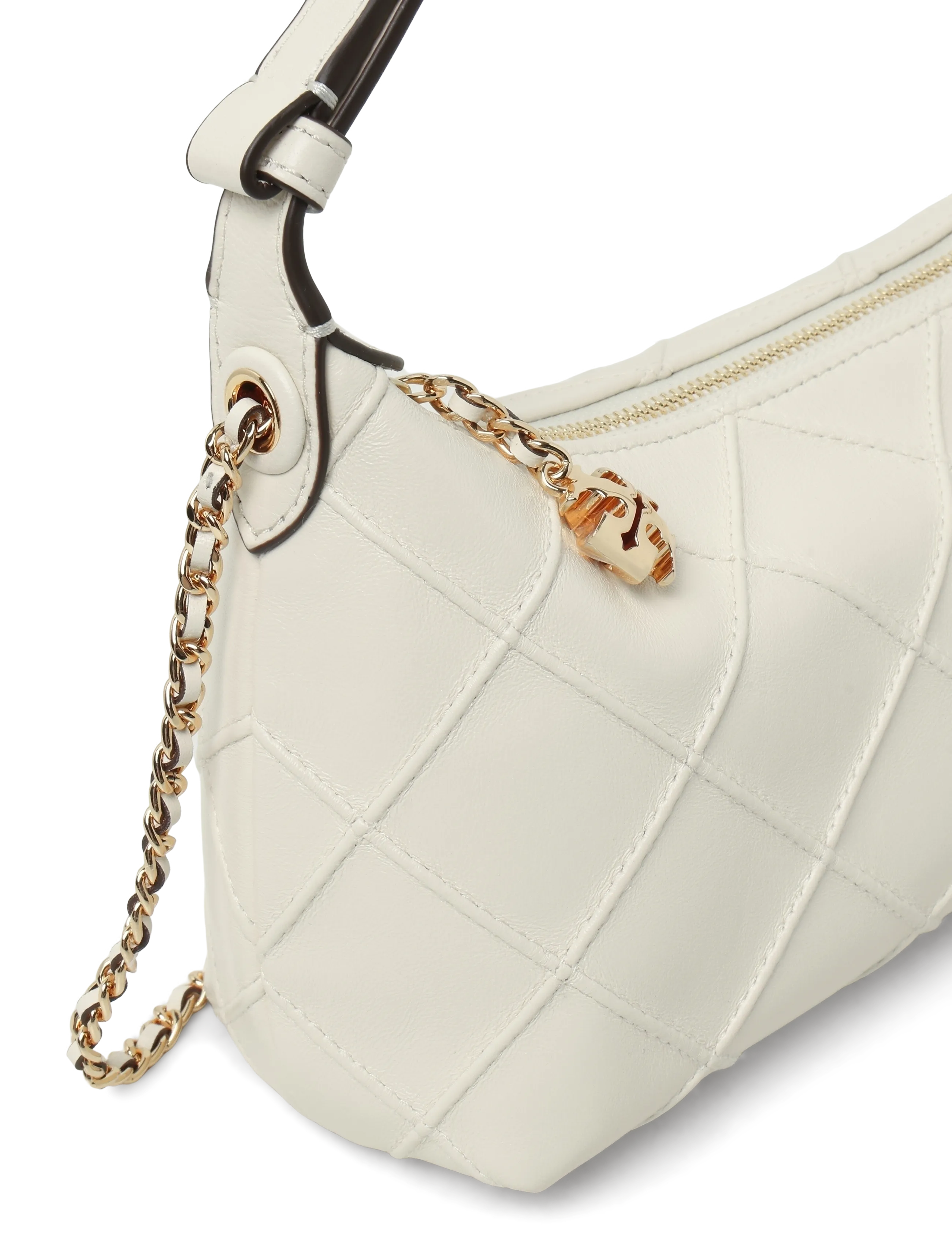 Tory Burch - Fleming Pochette - hverdags stil - light cream - 3