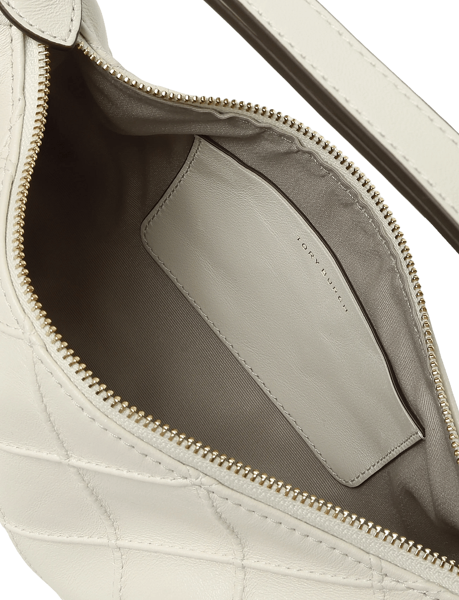 Tory Burch - Fleming Pochette - hverdags stil - light cream - 4