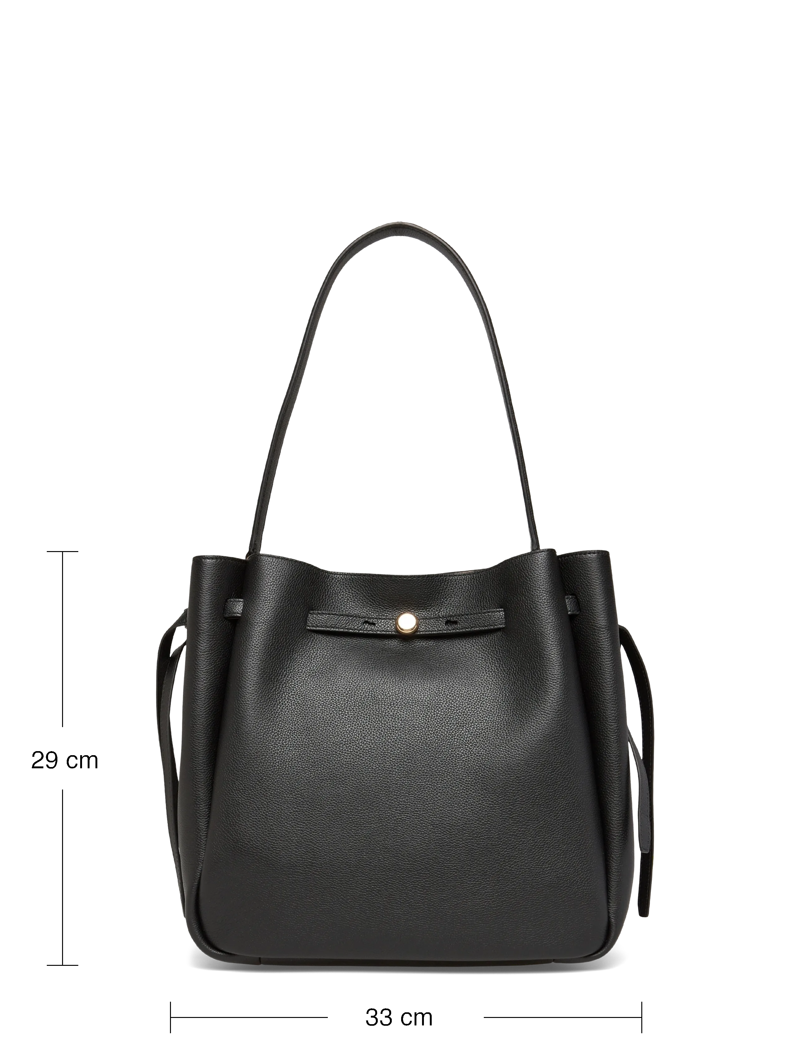 Tory Burch - Romy Large Bucket Bag - somas - black - 3