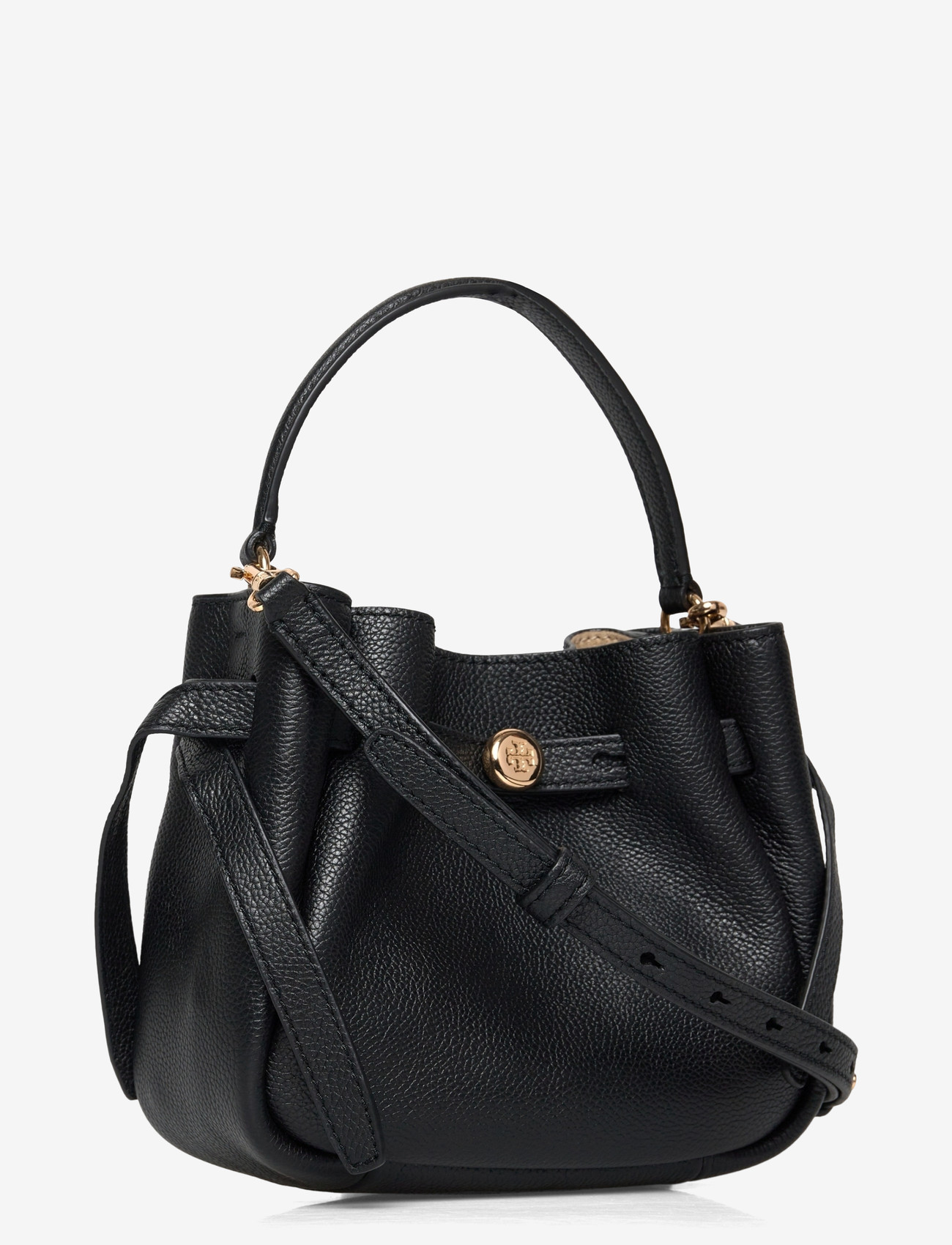 Tory Burch - Romy Mini Bucket Bag - top handle tasker - black - 2