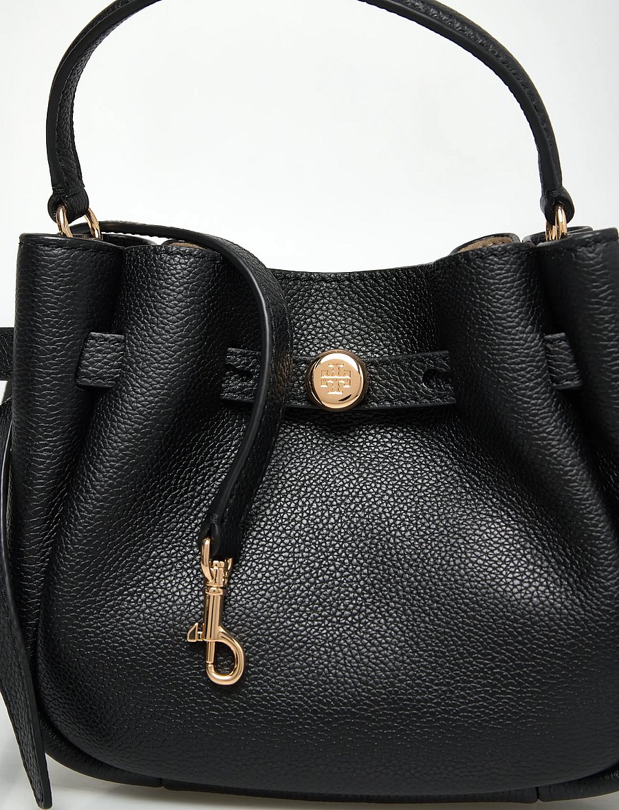 Tory Burch - Romy Mini Bucket Bag - beuteltaschen - black - 4