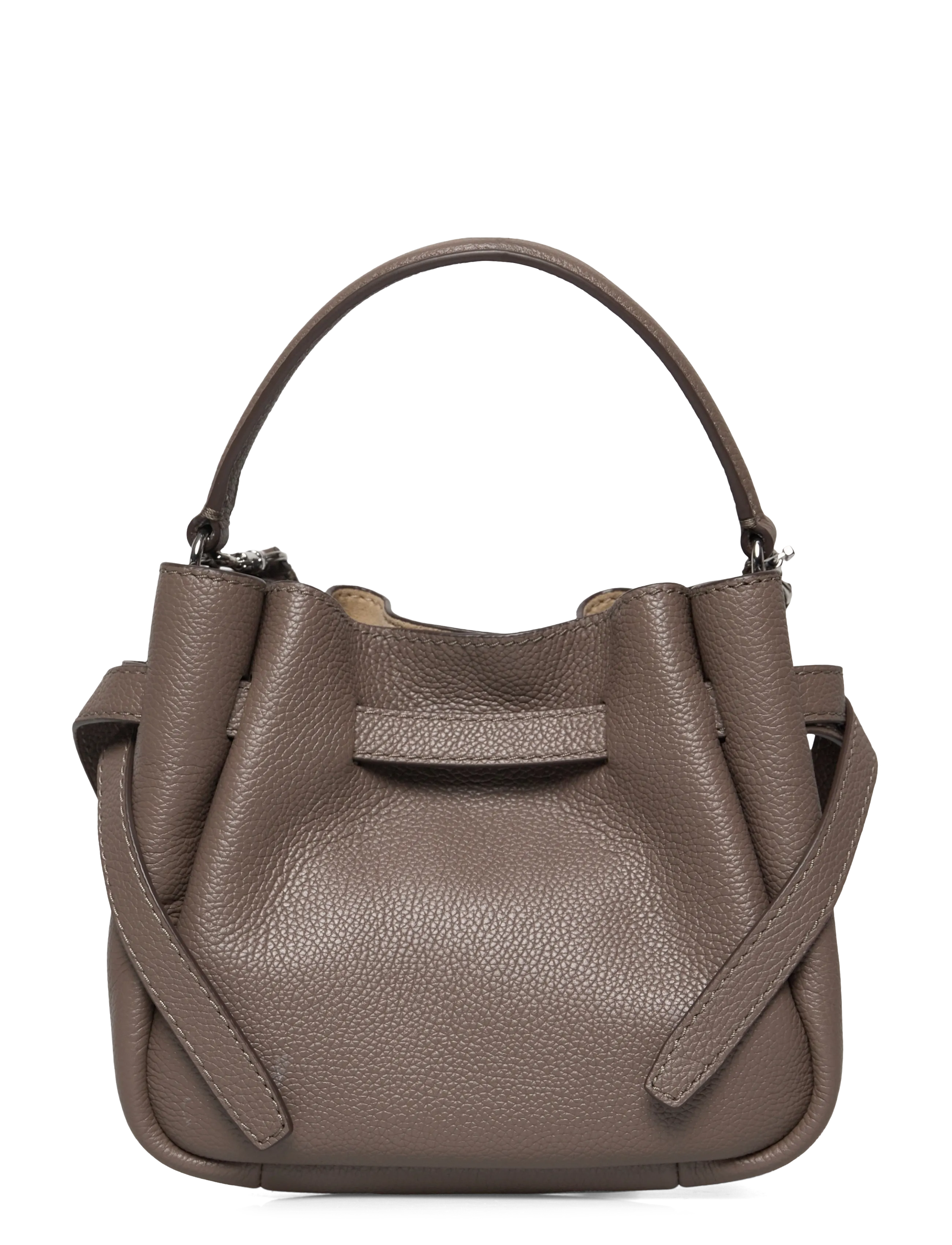 Tory Burch - Romy Mini Bucket Bag - handtöskur - wild mushroom - 1