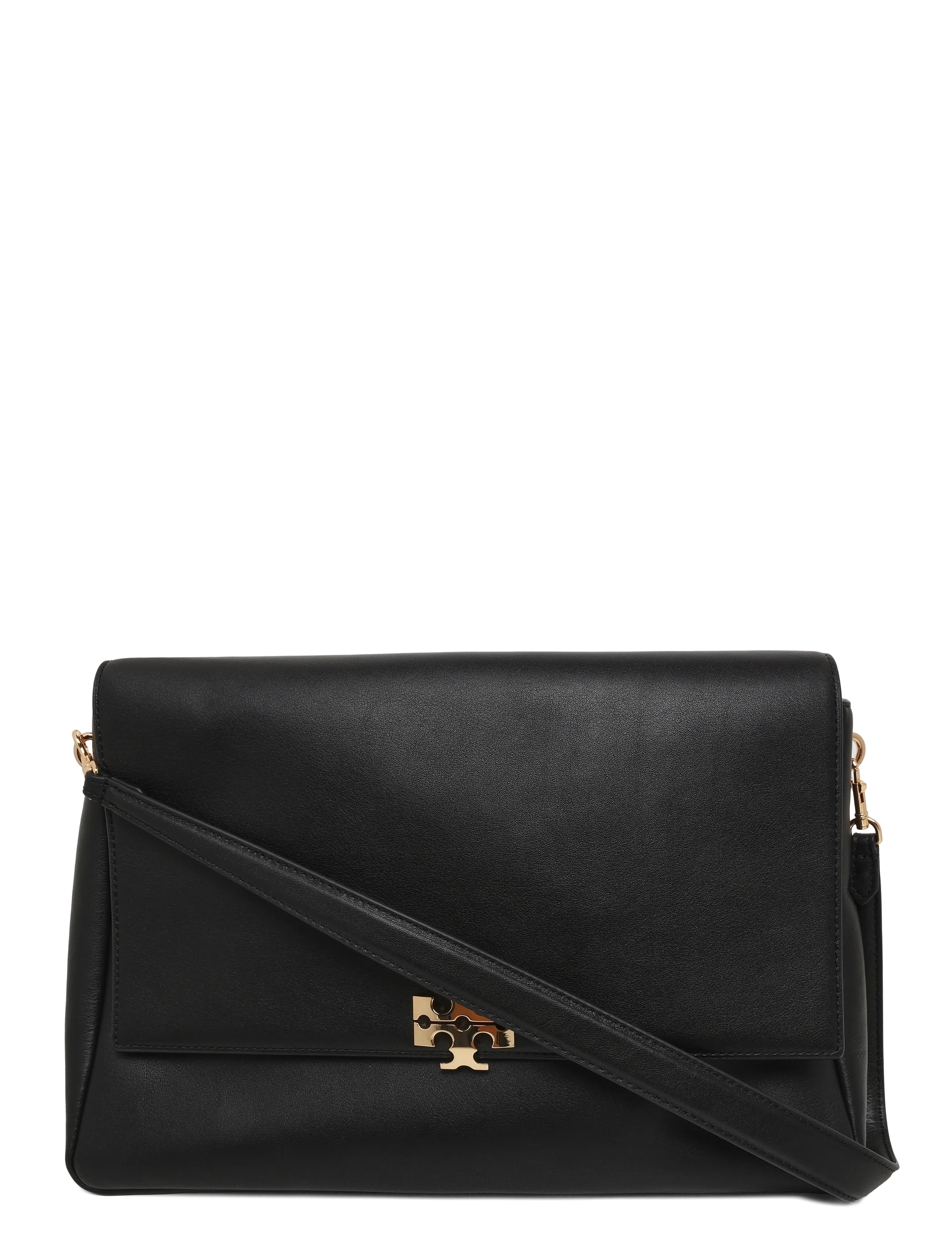 Tory Burch Charlie Large Shoulder Bag - Kotid - BLACK / black