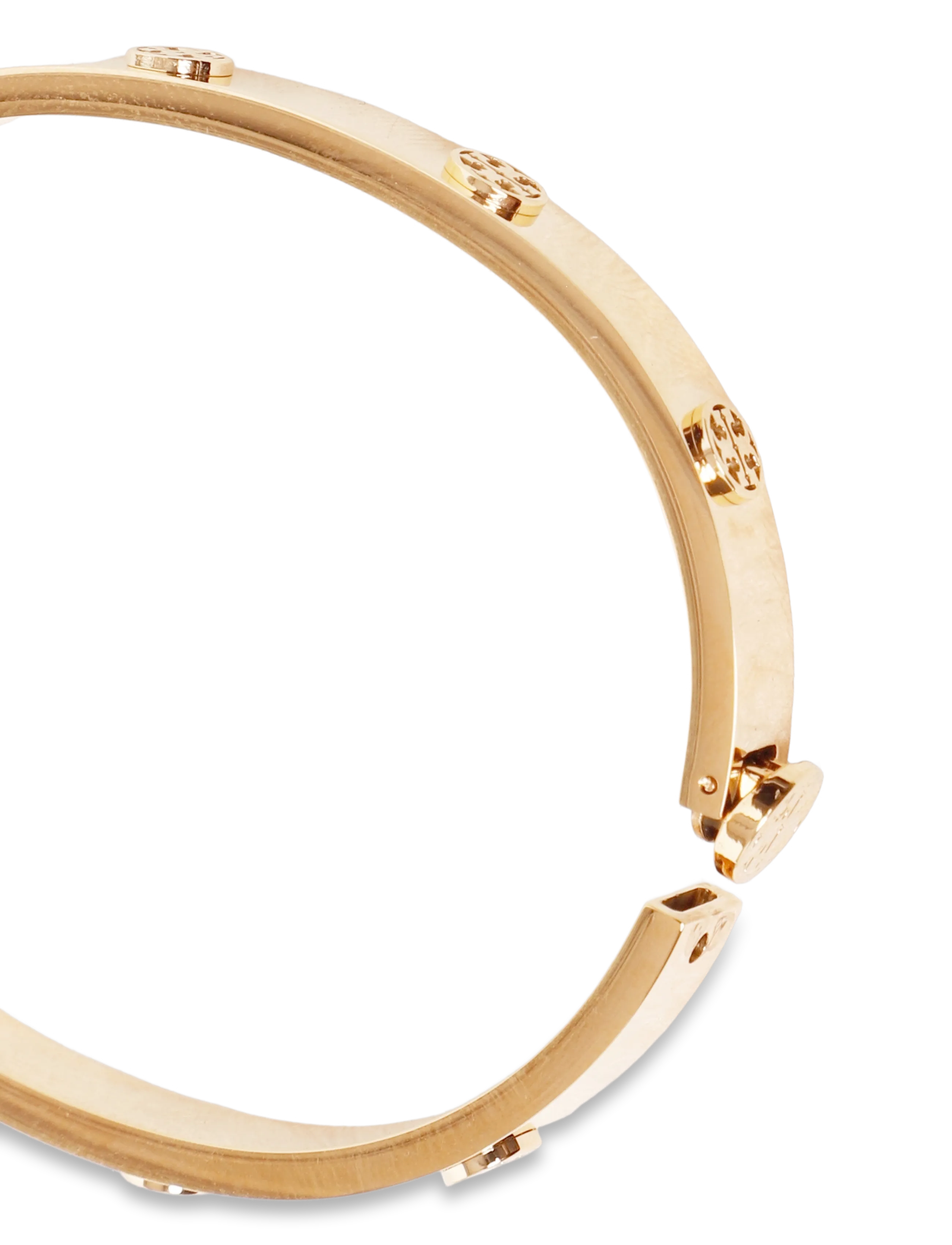 Tory Burch - Icon Hinge Bracelet - bangles-armband - tory gold - 2