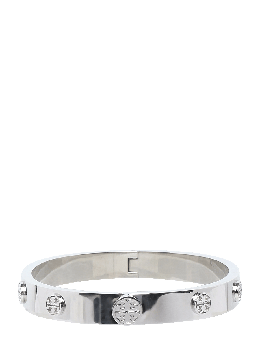 Tory Burch - Icon Hinge Bracelet - käevõrud - tory silver - 0