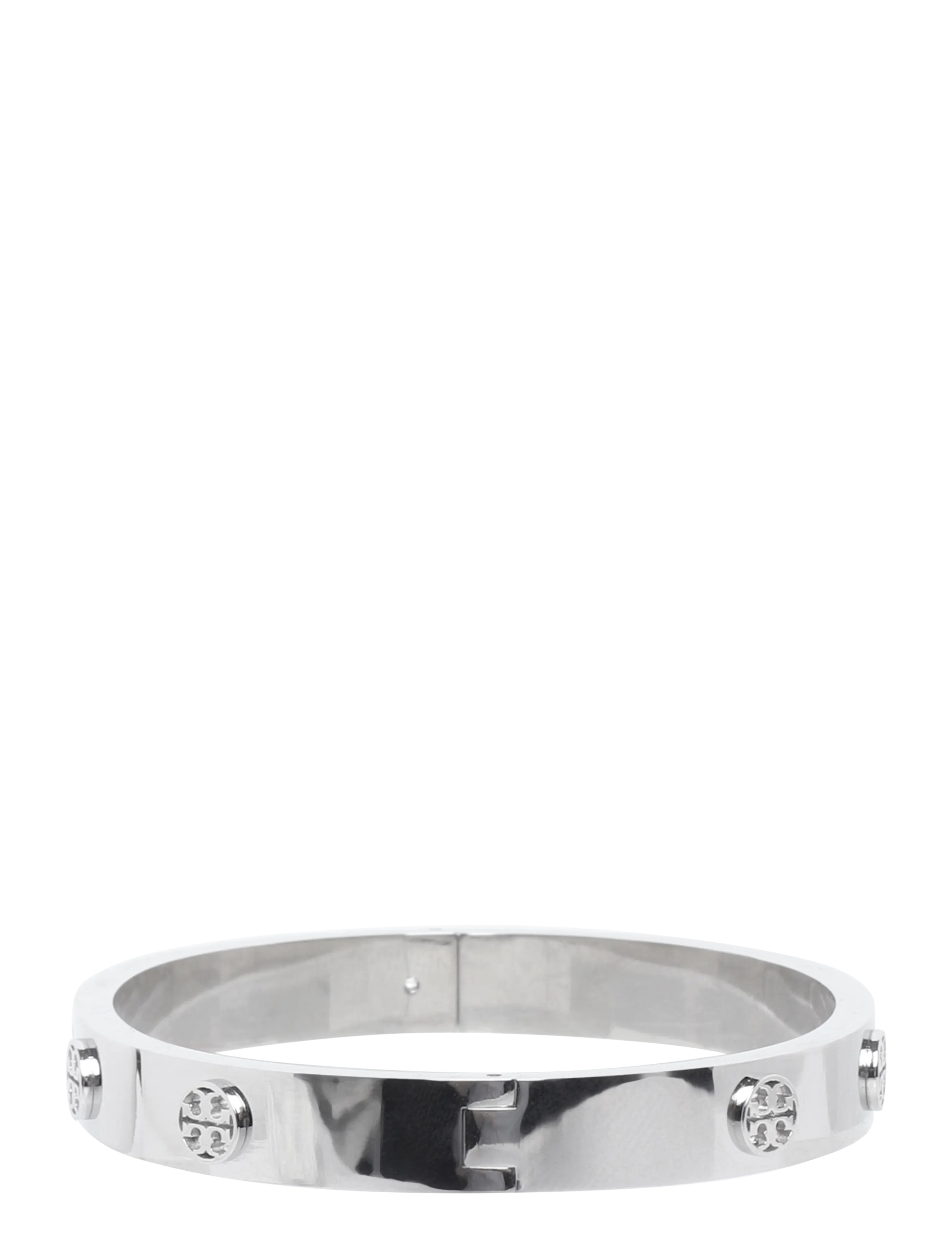 Tory Burch - Icon Hinge Bracelet - käevõrud - tory silver - 1