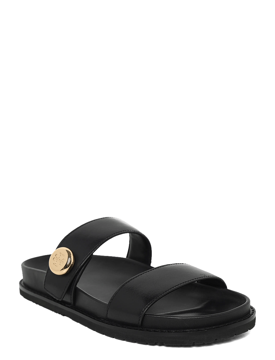 Tory Burch - ROMY SPORT SLIDE - flat sandals - perfect black - 0