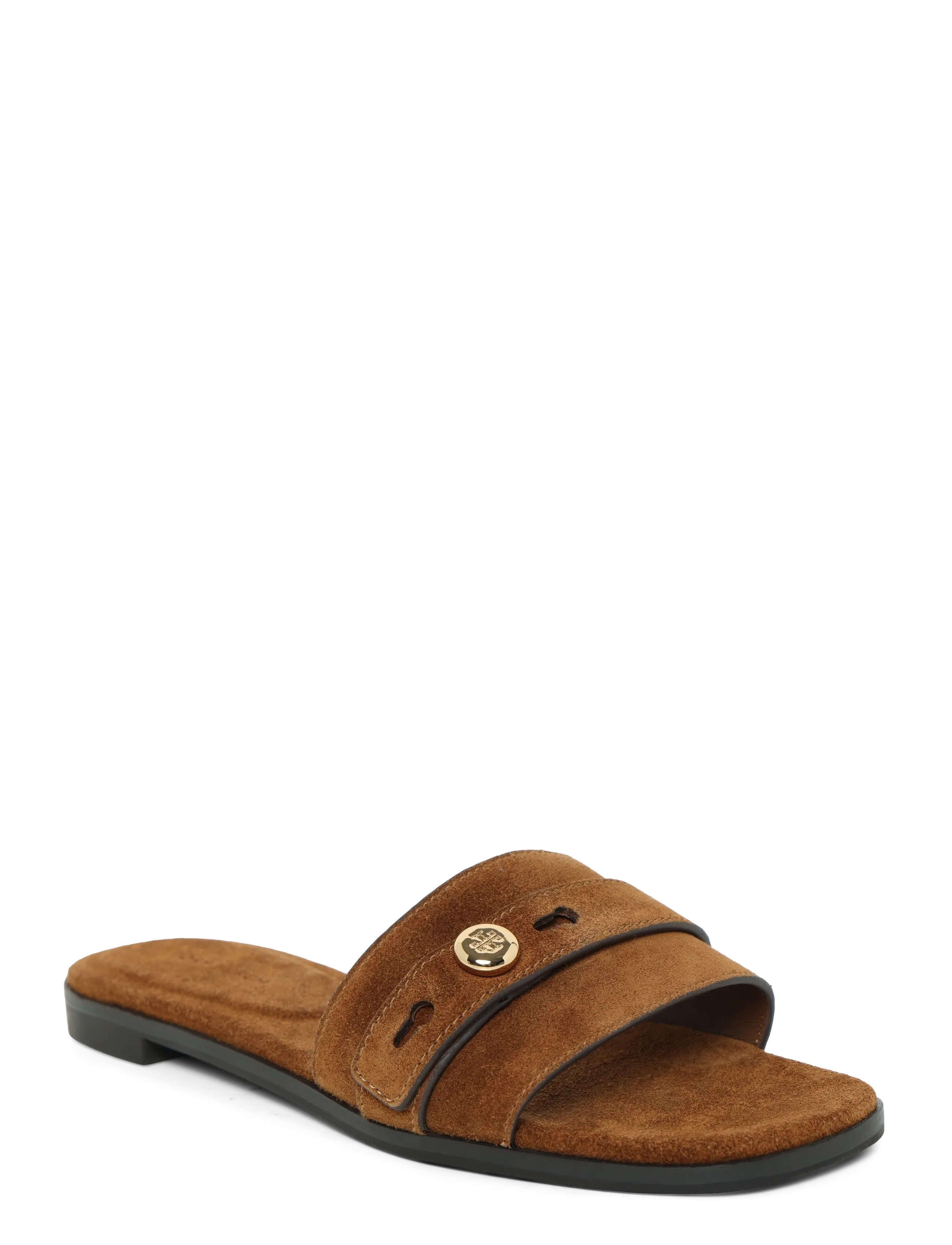 Tory Burch ROMY SLIDE - Sandaler - PARK BENCH / brown