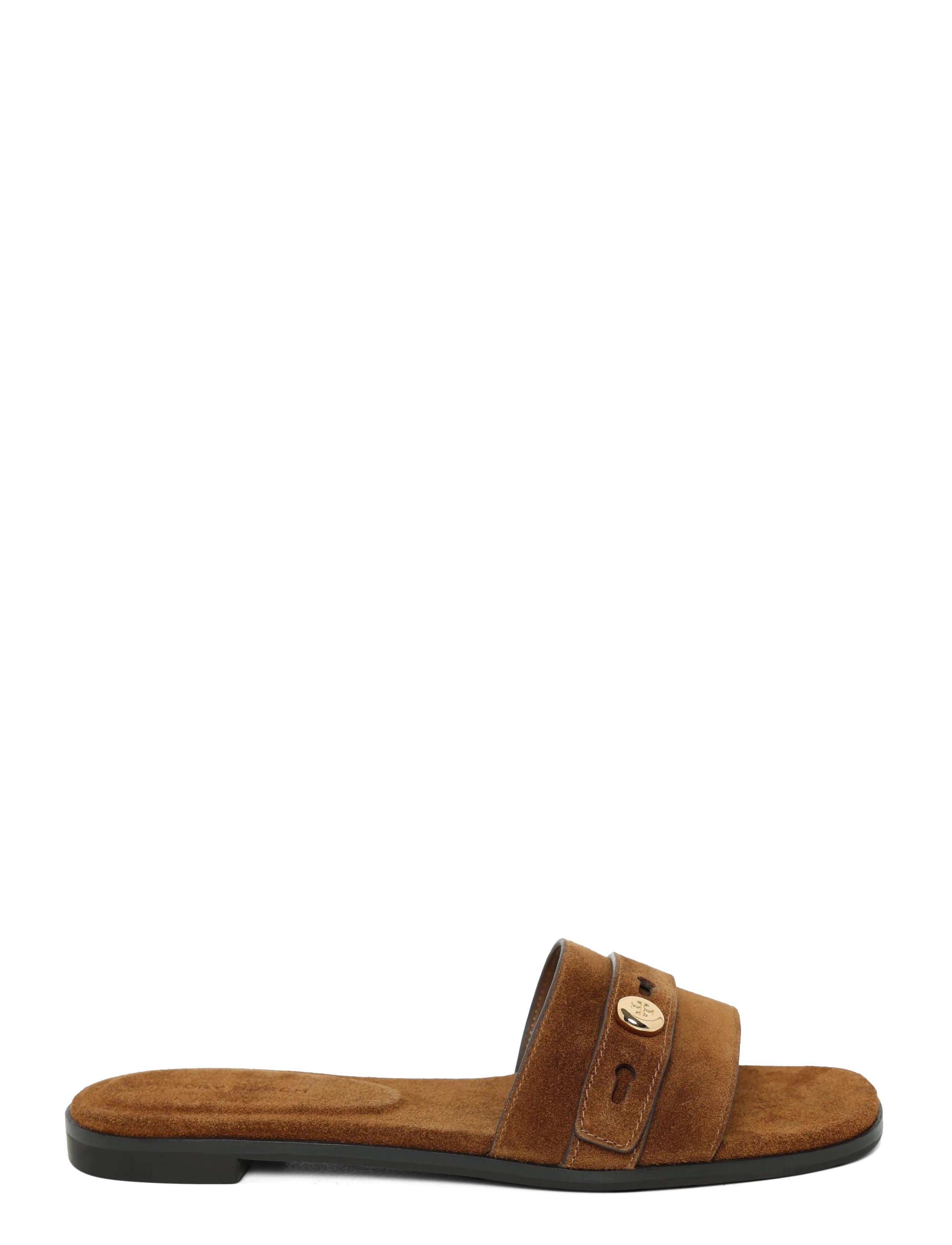 Tory Burch - ROMY SLIDE - flade sandaler - park bench - 2