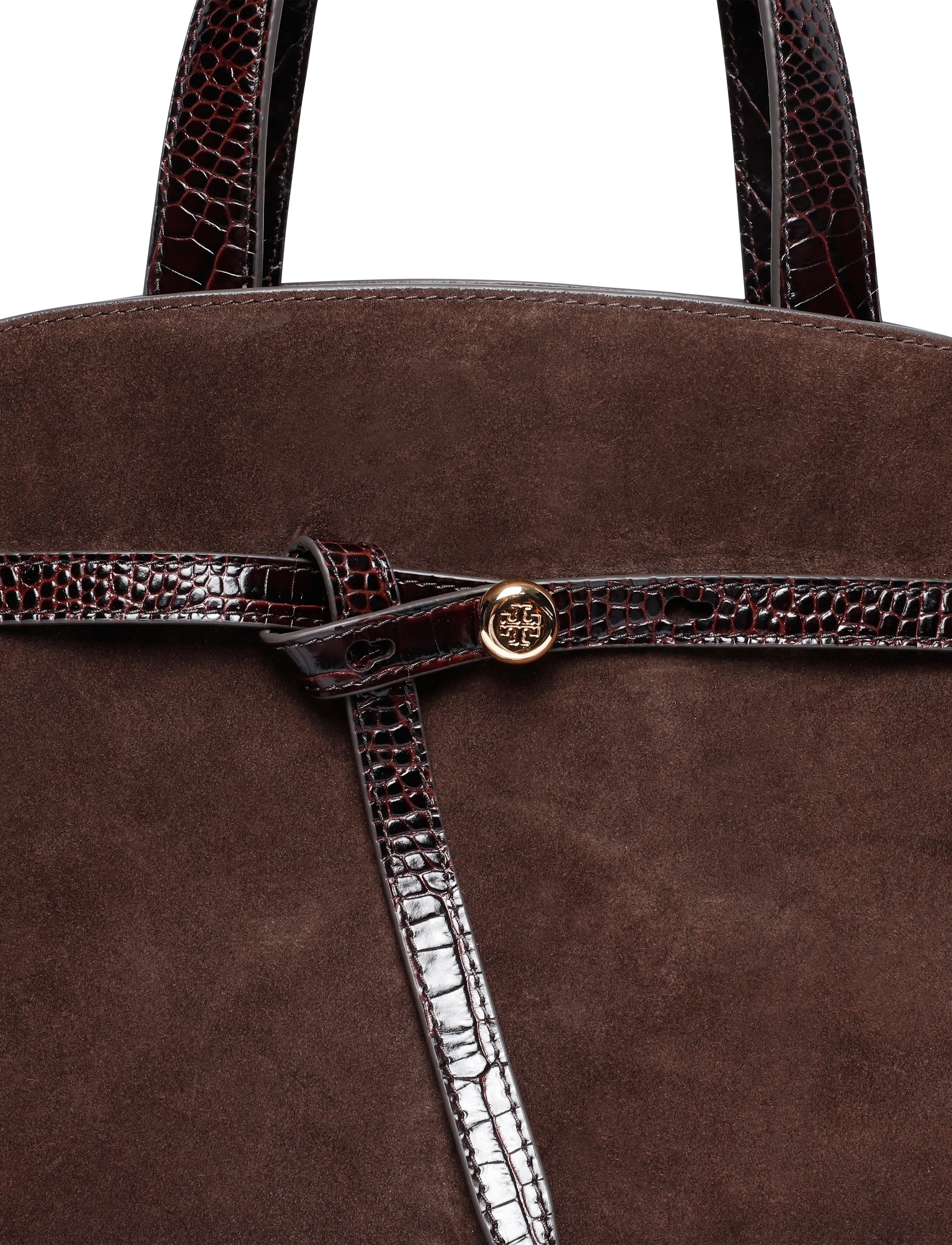 Tory Burch - Romy Suede Bauletto - dark cocoa - 2