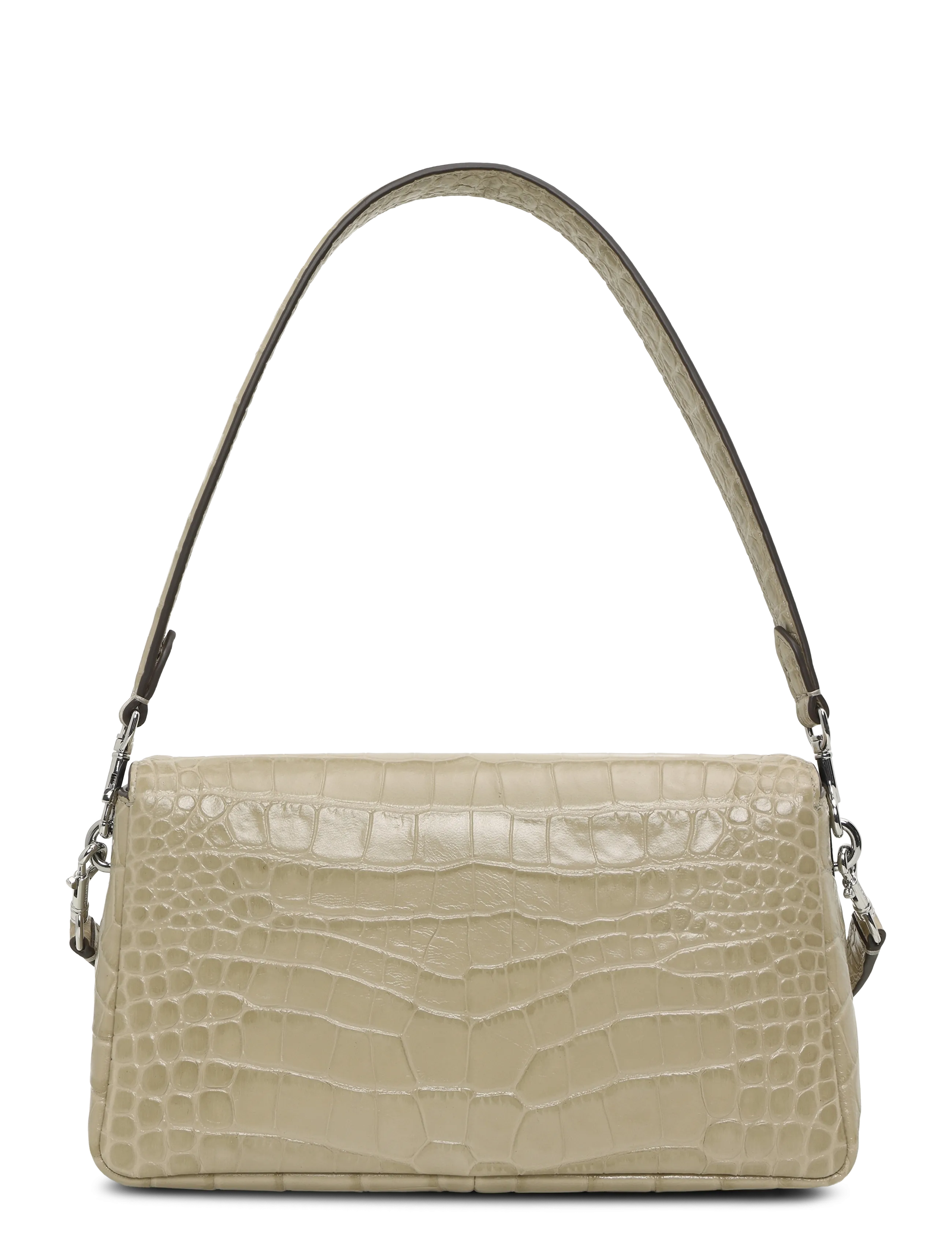 Charlie Embossed Croc Small Shoulder Bag 2