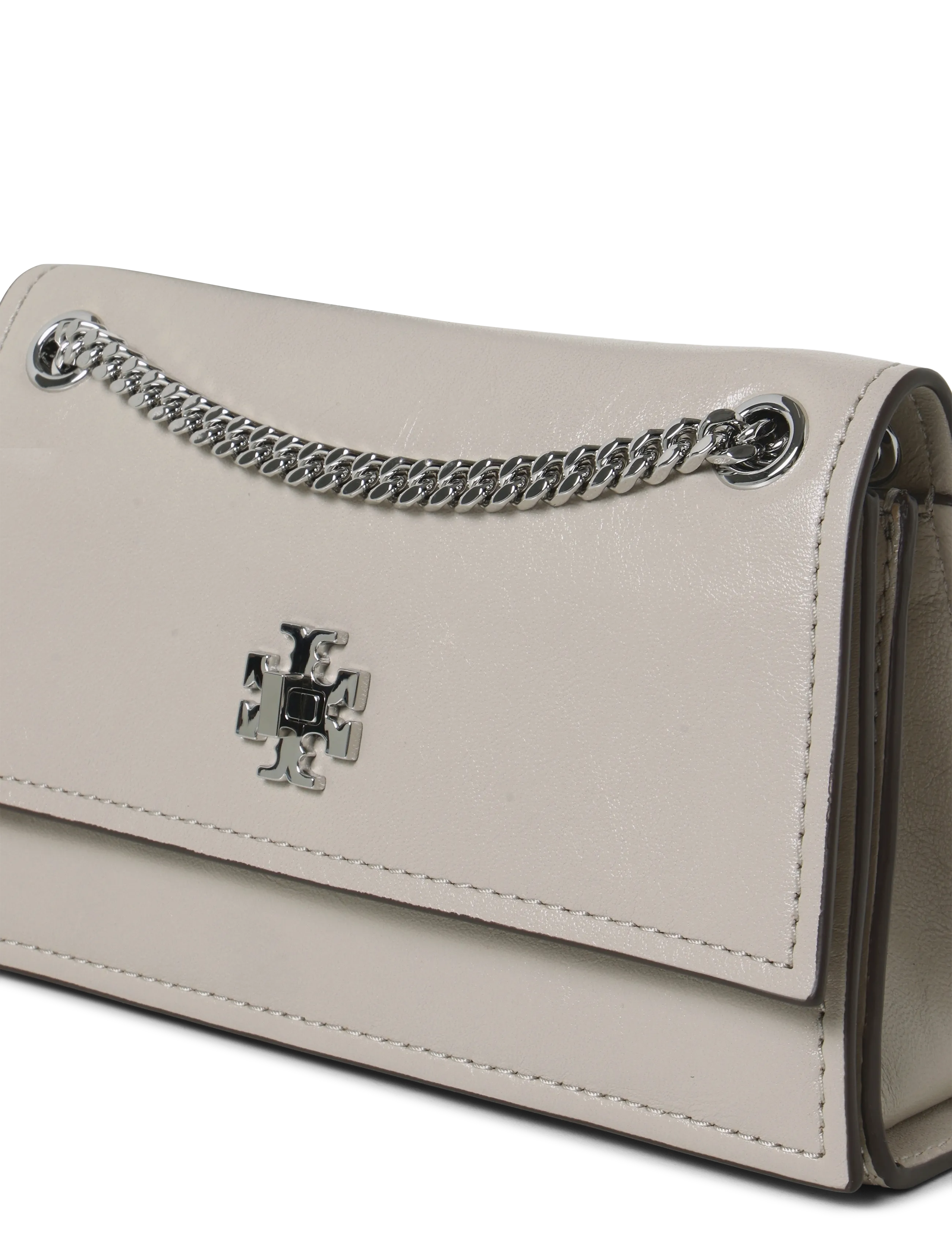 Tory Burch - Kira Turnlock Mini Bag - crossbody bags - ash cloud - 3