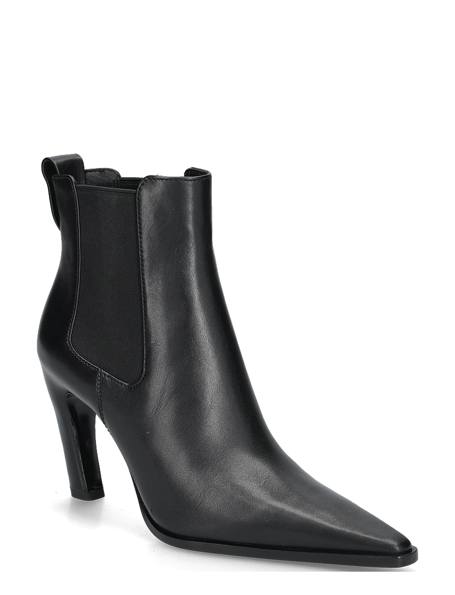 Tory Burch - ROMY CHELSEA HEEL BOOT 85MM - kontsaga poolsaapad - perfect black - 0