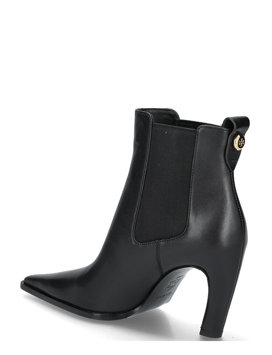 Tory Burch - ROMY CHELSEA HEEL BOOT 85MM - kontsaga poolsaapad - perfect black - 1