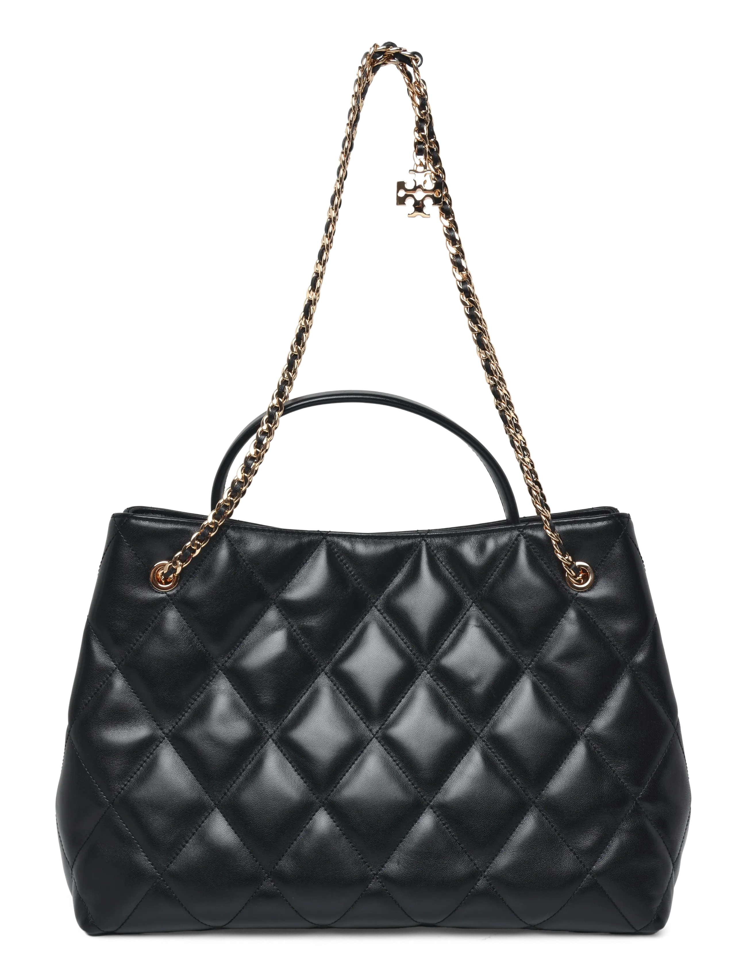 Tory Burch Fleming Carryall - Julegaver til kvinder - BLACK / black