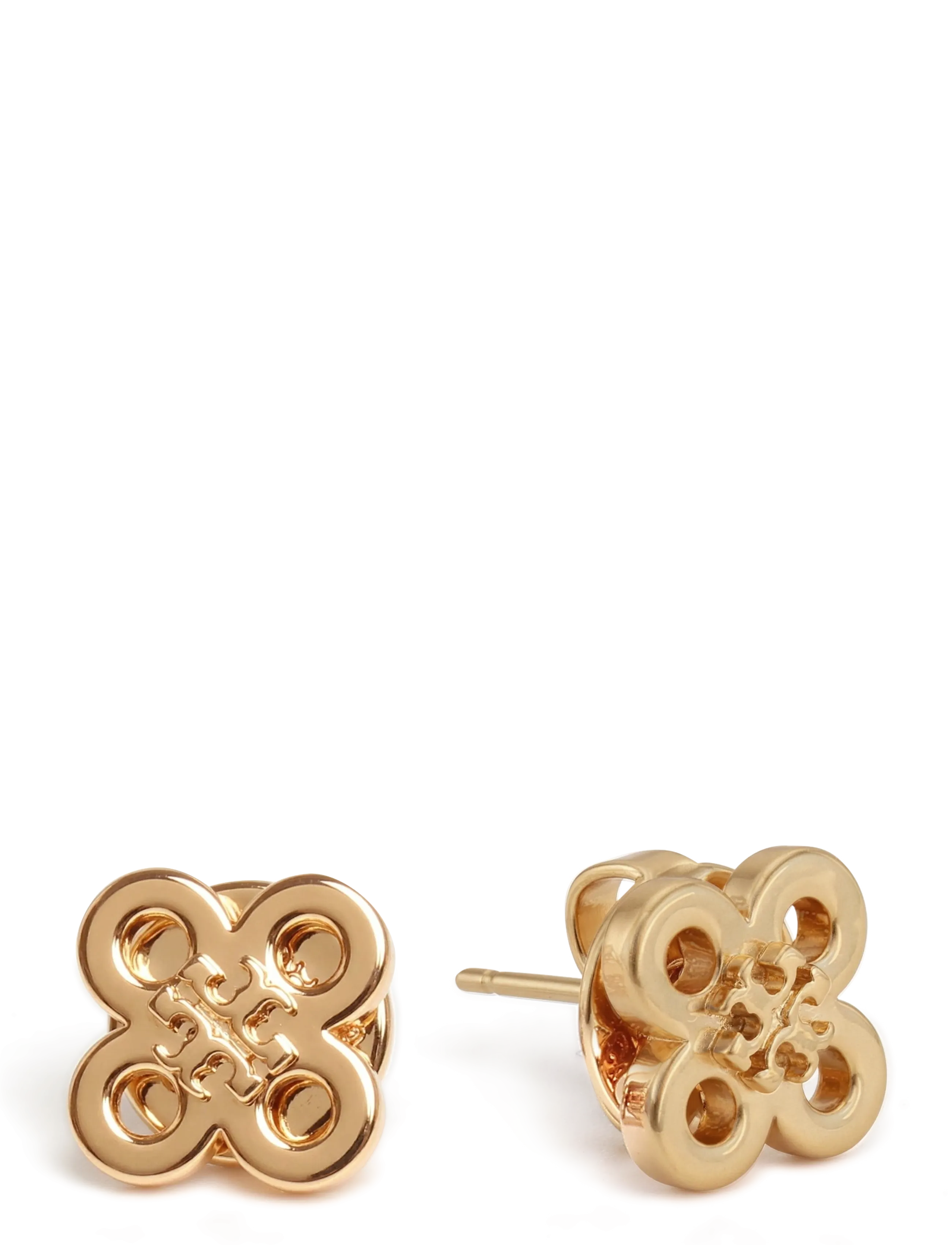 Forget Me Not Clover Stud Earring