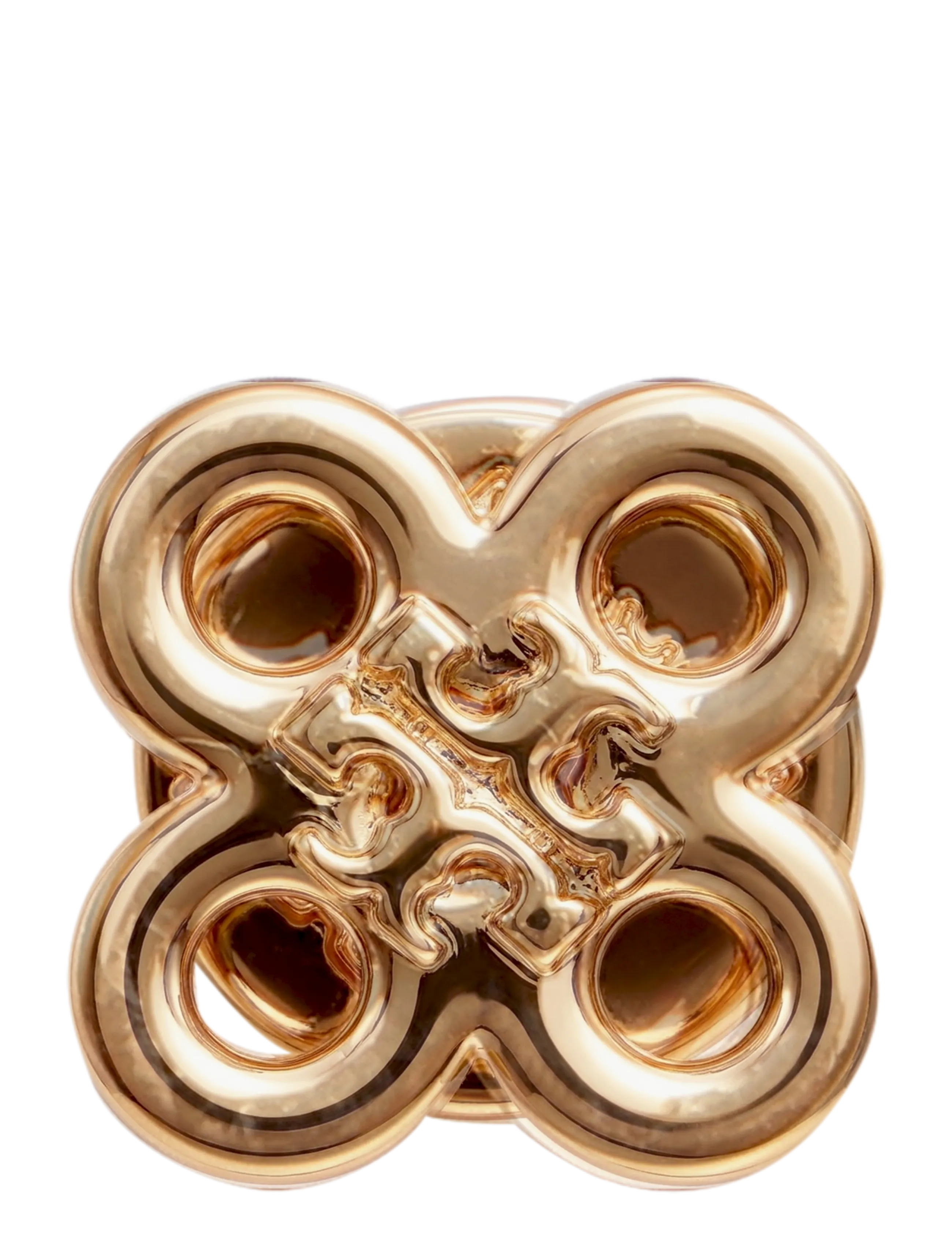 Tory Burch - Forget Me Not Clover Stud Earring - stud earrings - tory gold - 2