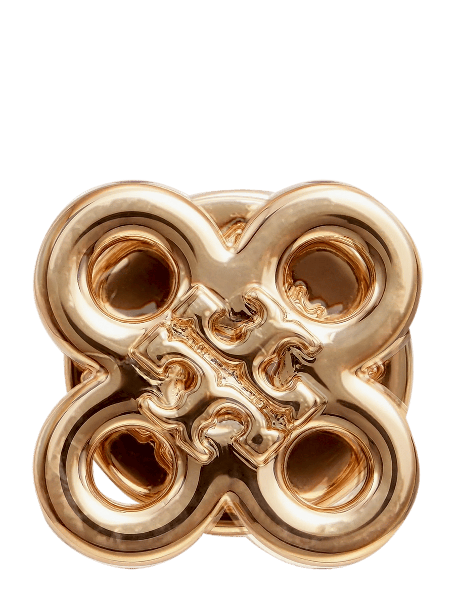 Tory Burch - Forget Me Not Clover Stud Earring - stud earrings - tory gold - 2