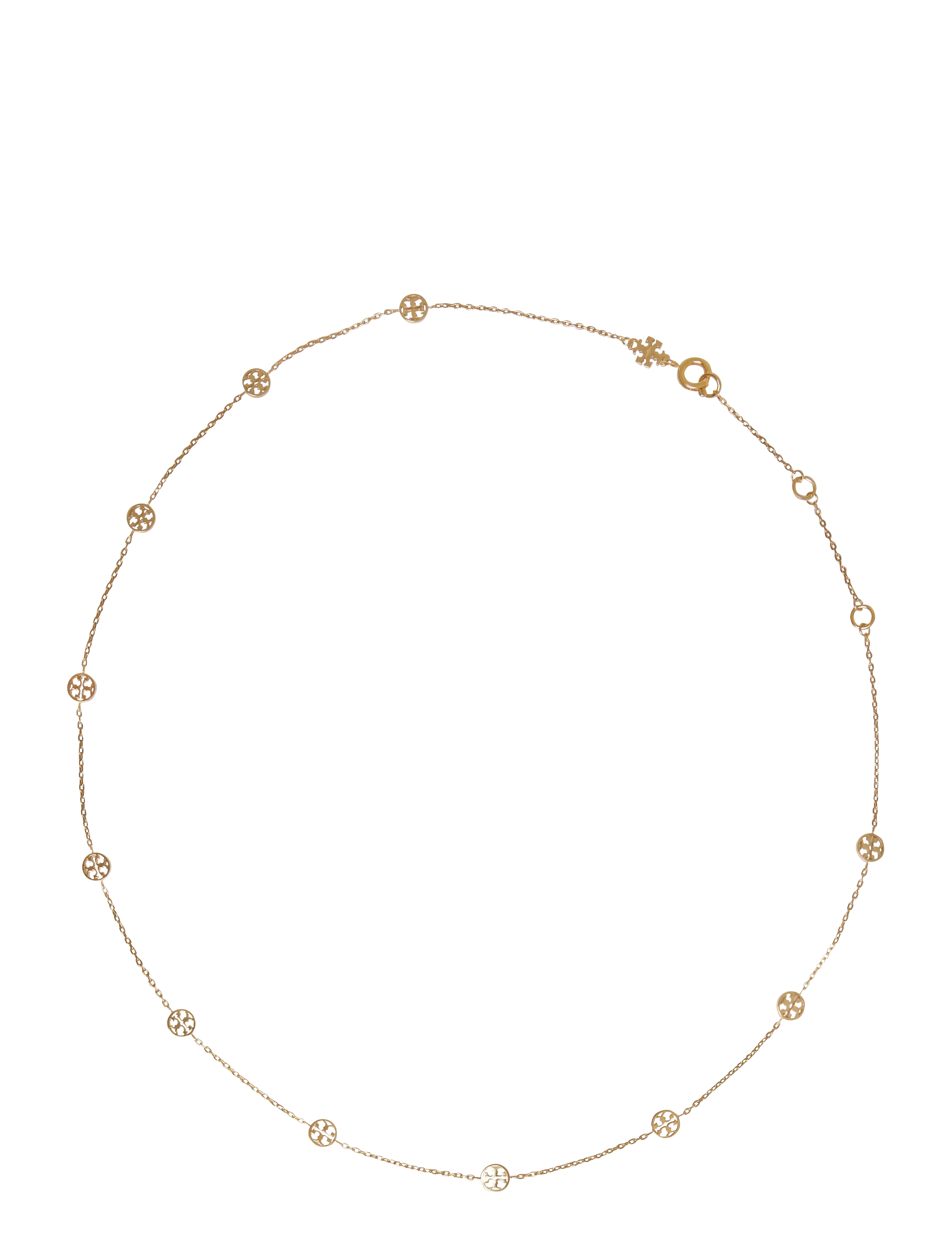 Tory Burch Icon Necklace - Ķēžu kaklarotas - TORY GOLD / gold